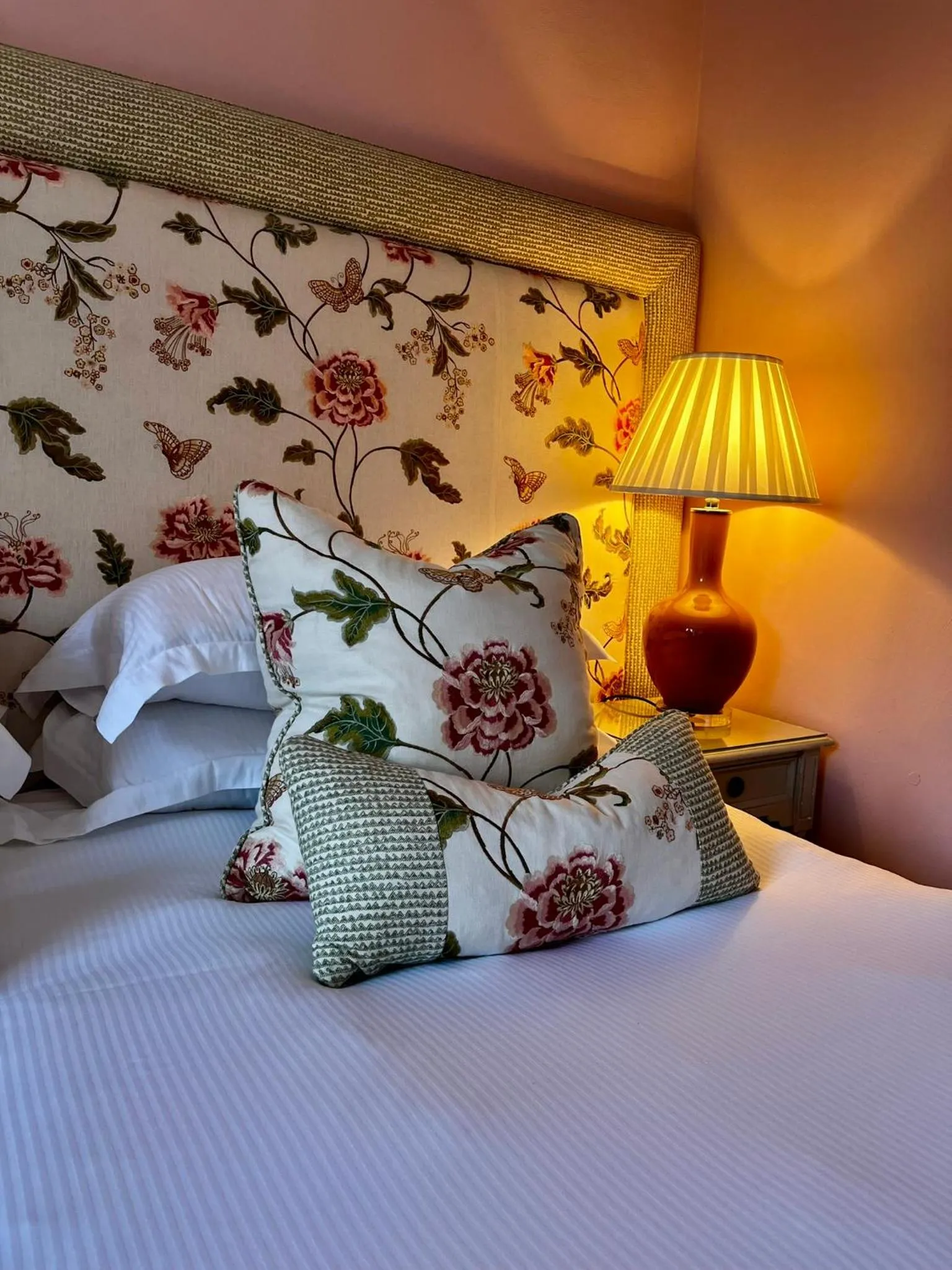 Decorative detail, Bed in The Seagrave Arms