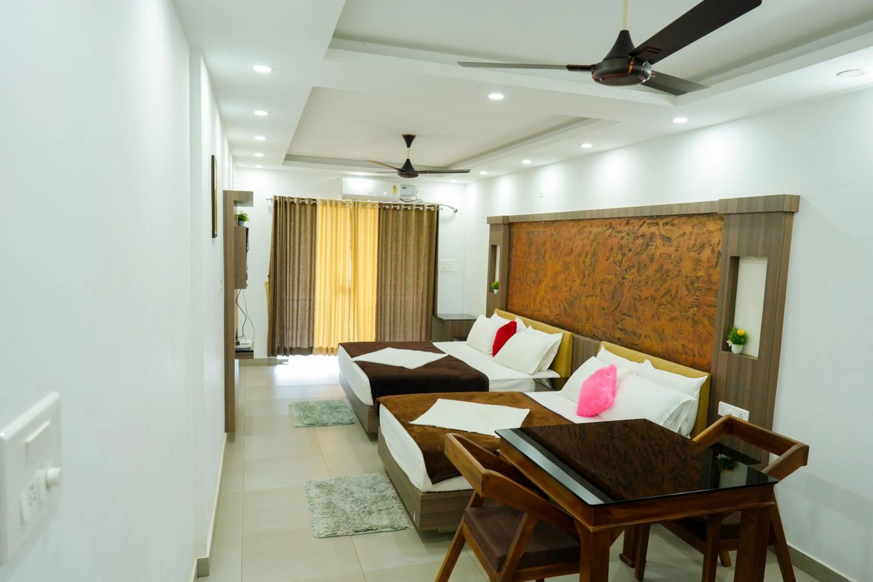 Bed in Green Valley Residency