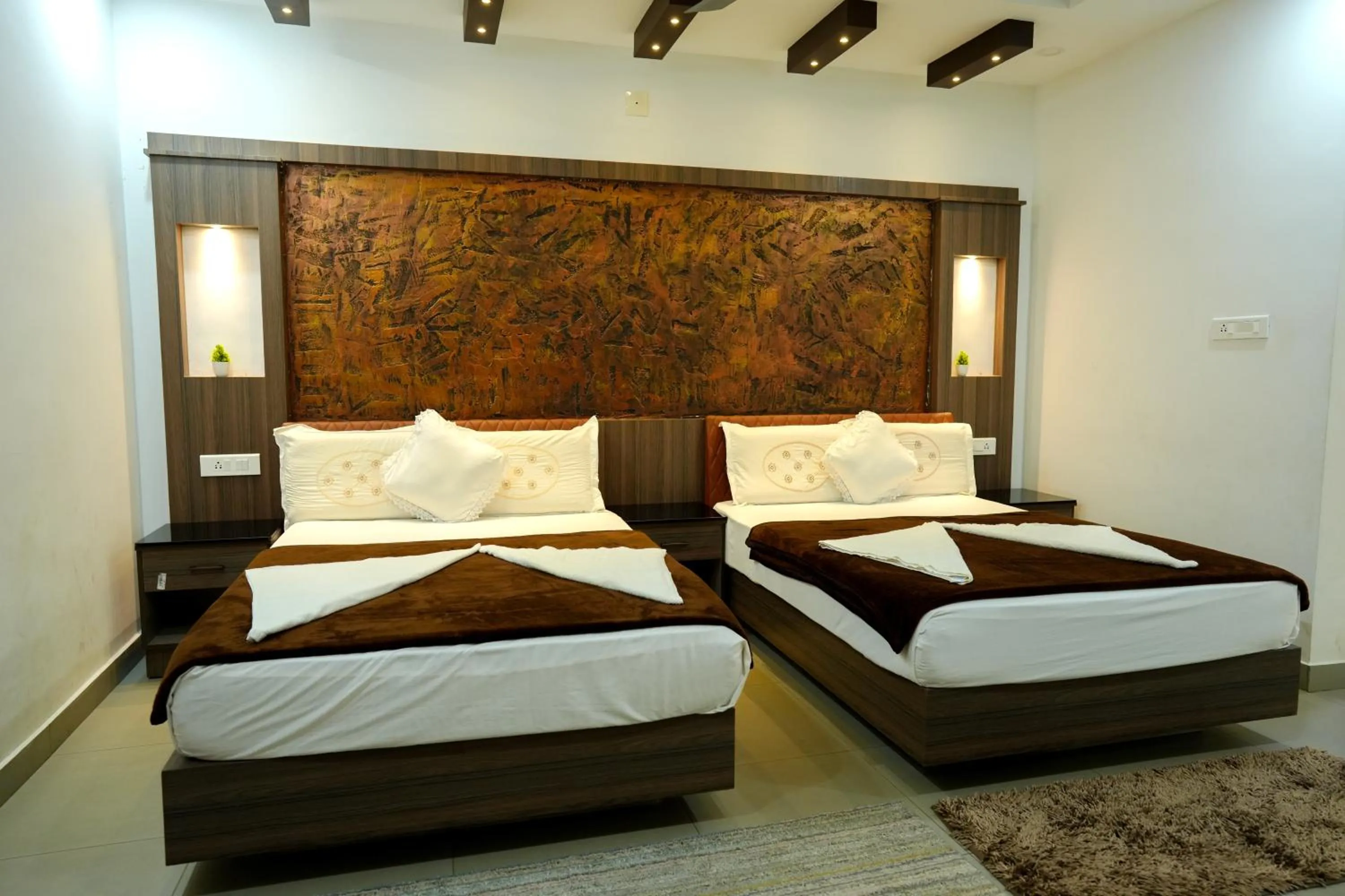 Bed in Green Valley Residency