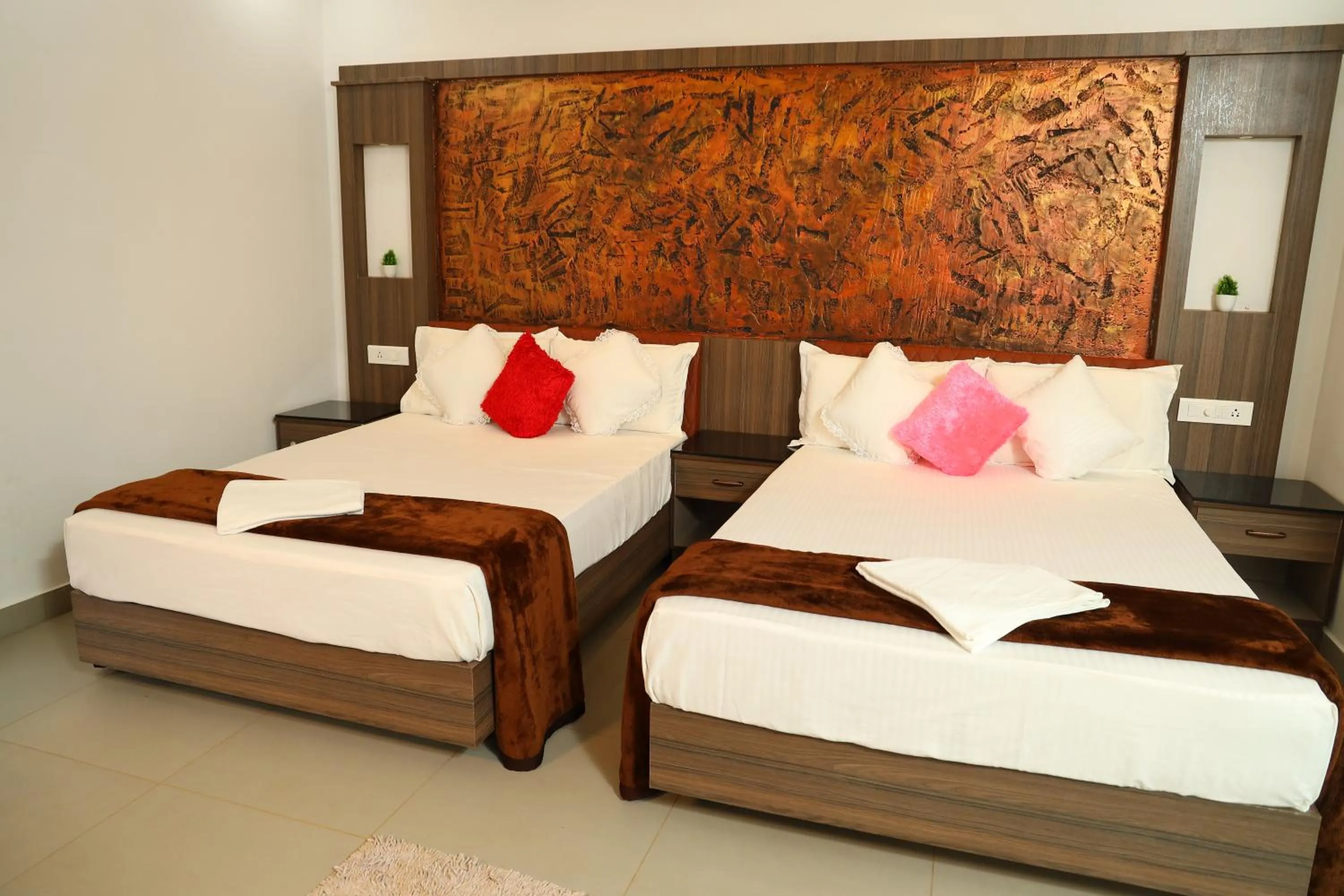 Bed in Green Valley Residency