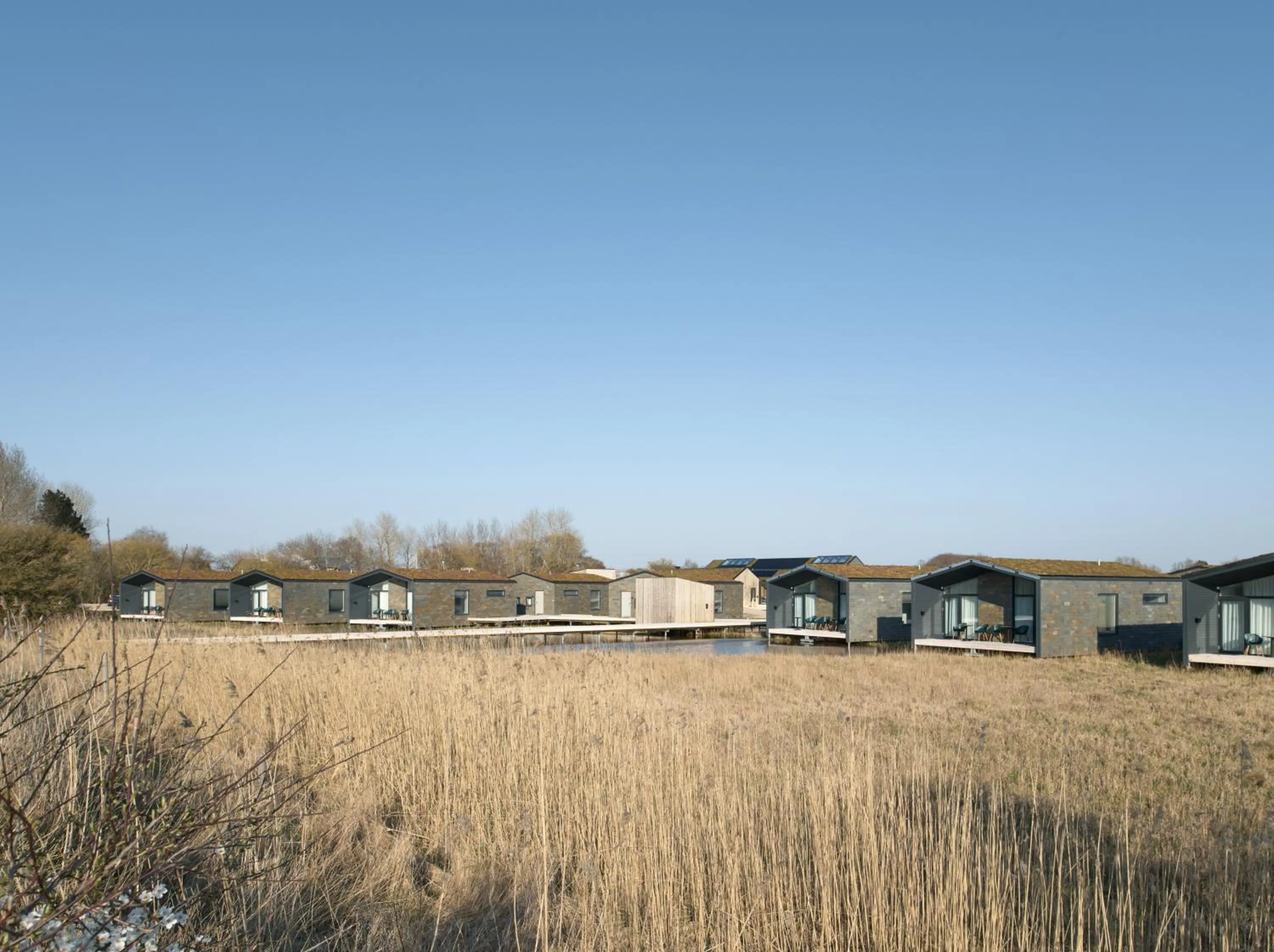 Property building in Hages Badehotel