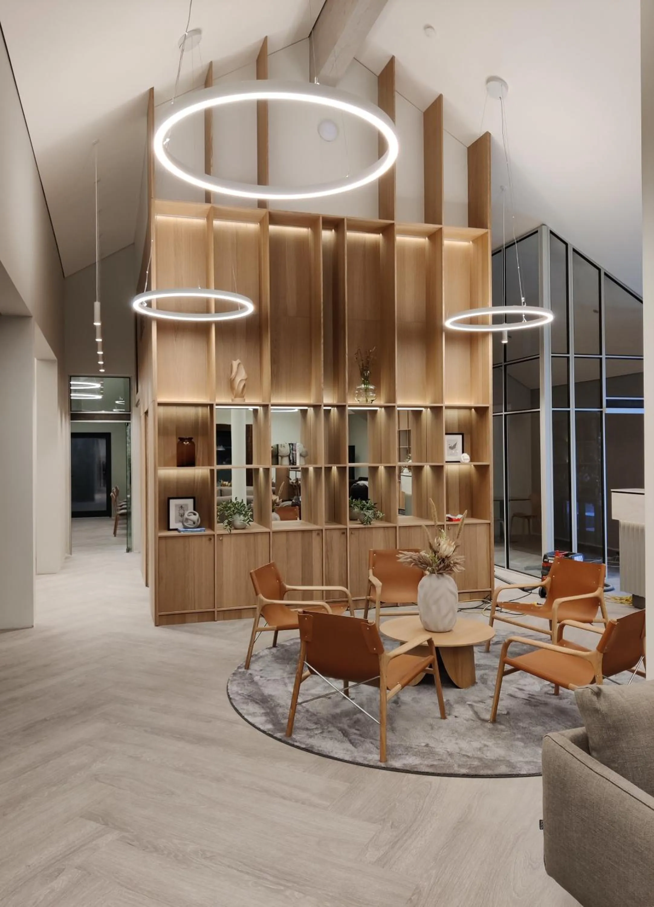 Lobby or reception in Hages Badehotel