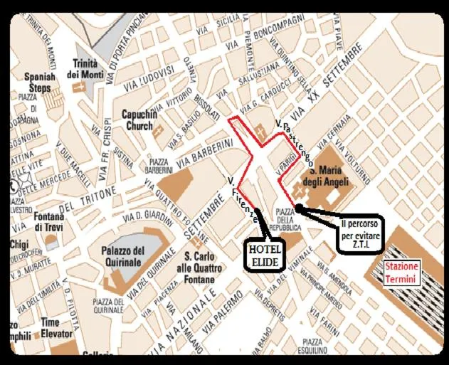 Text overlay in Hotel Elide