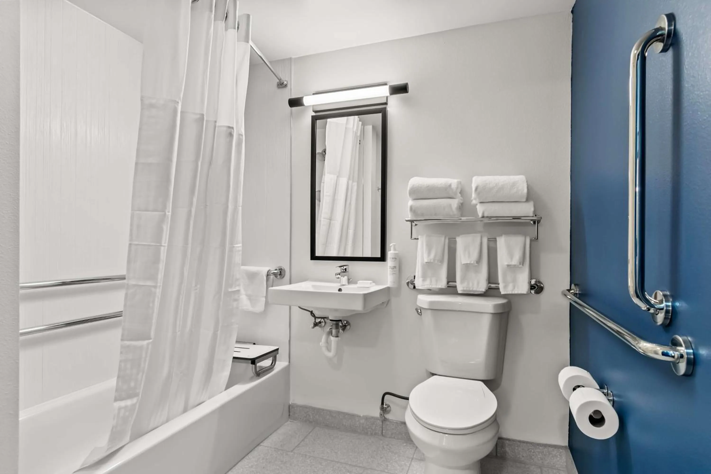 Bathroom in Spark By Hilton Hershey Near The Park