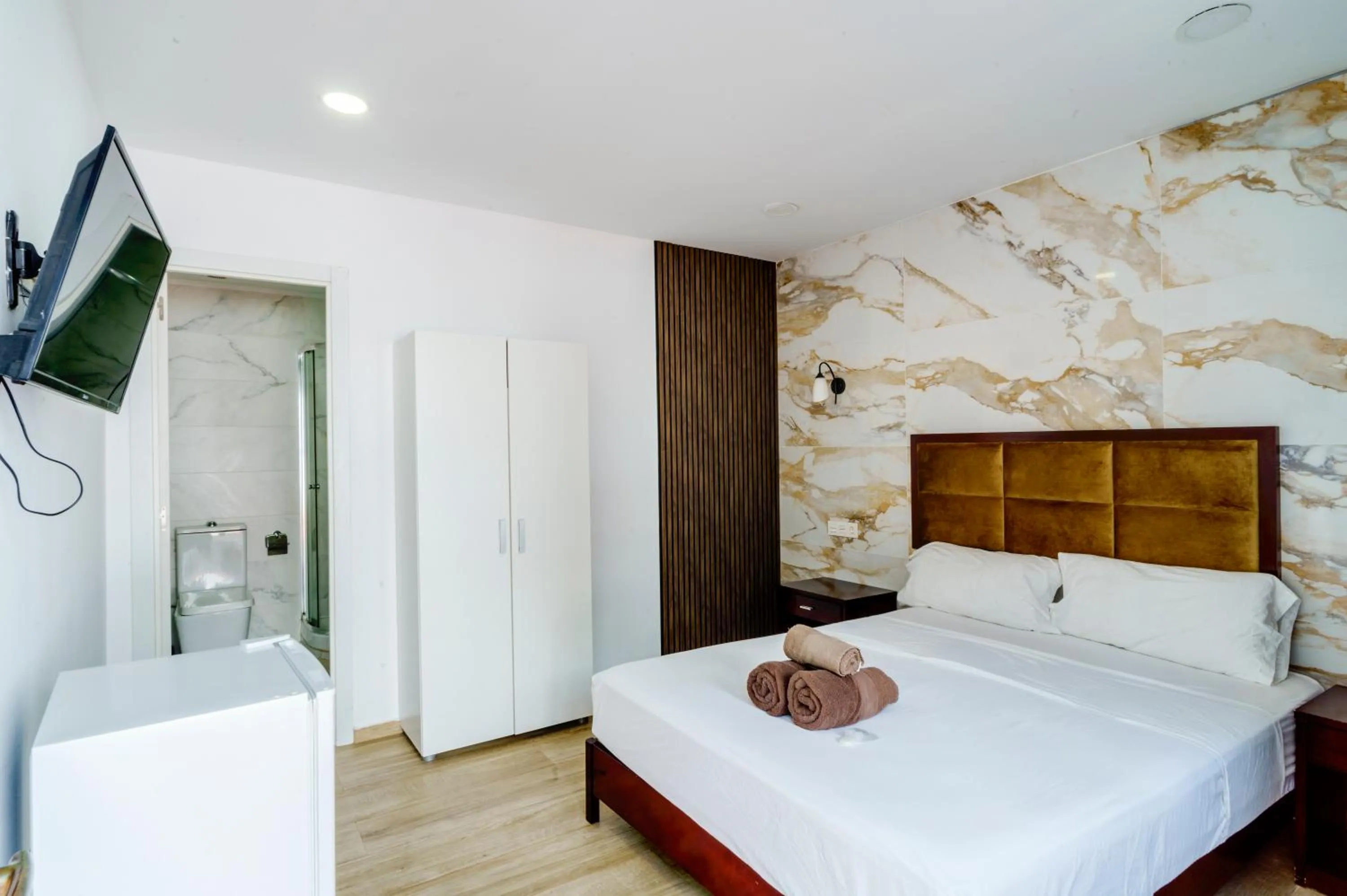 Bed in Villa Costa Marbella