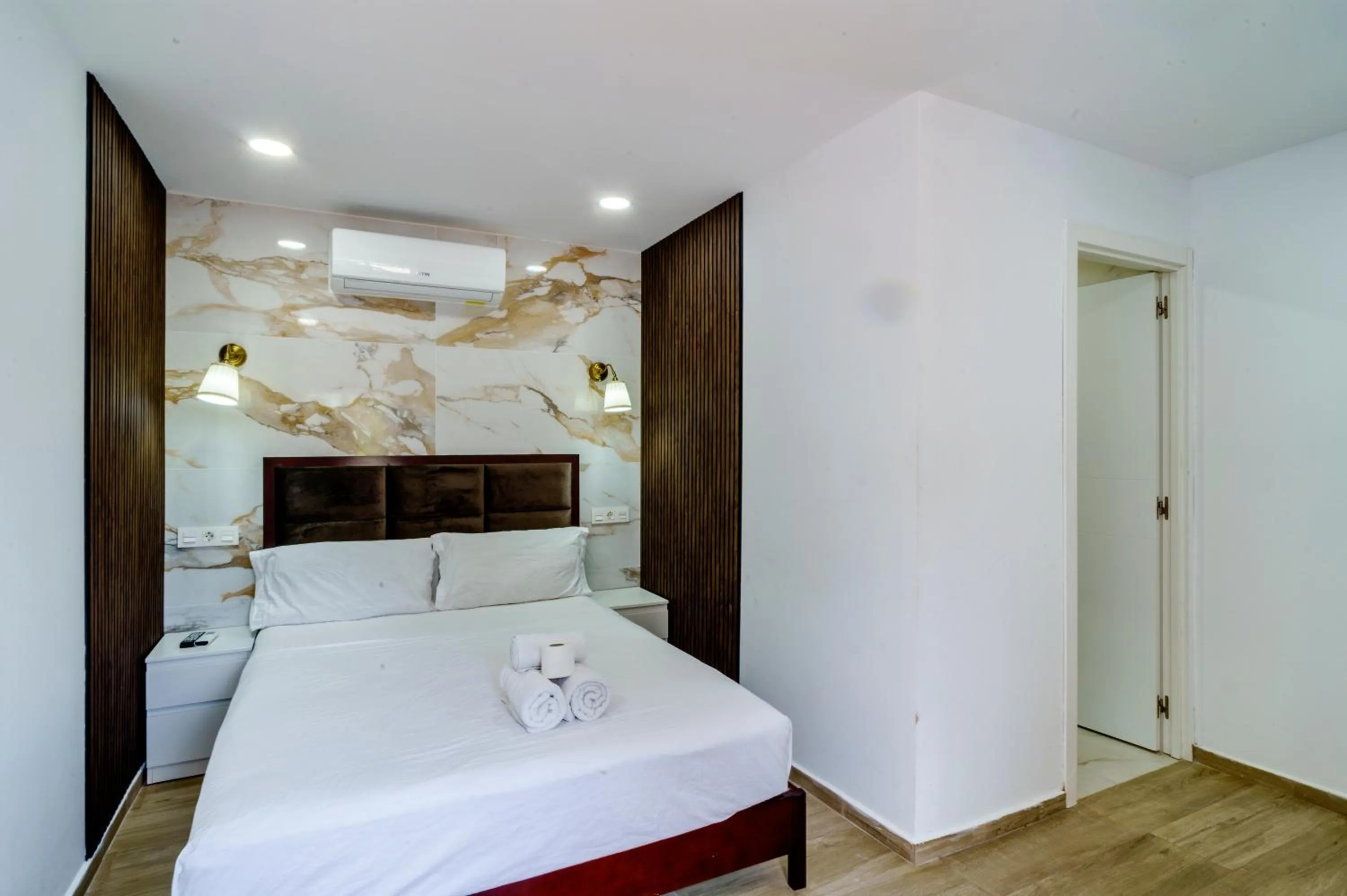 Bed in Villa Costa Marbella