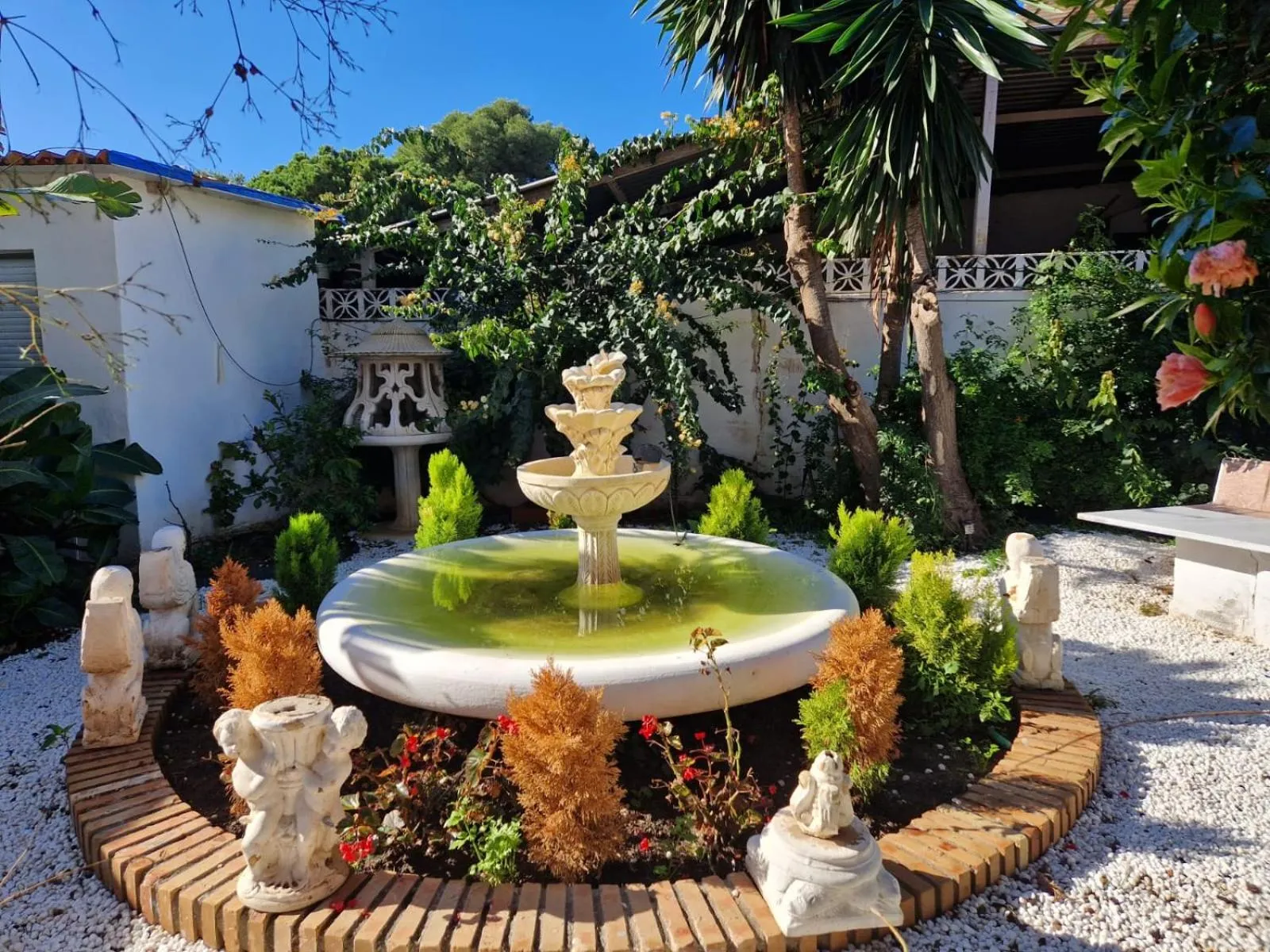 Garden in Villa Costa Marbella