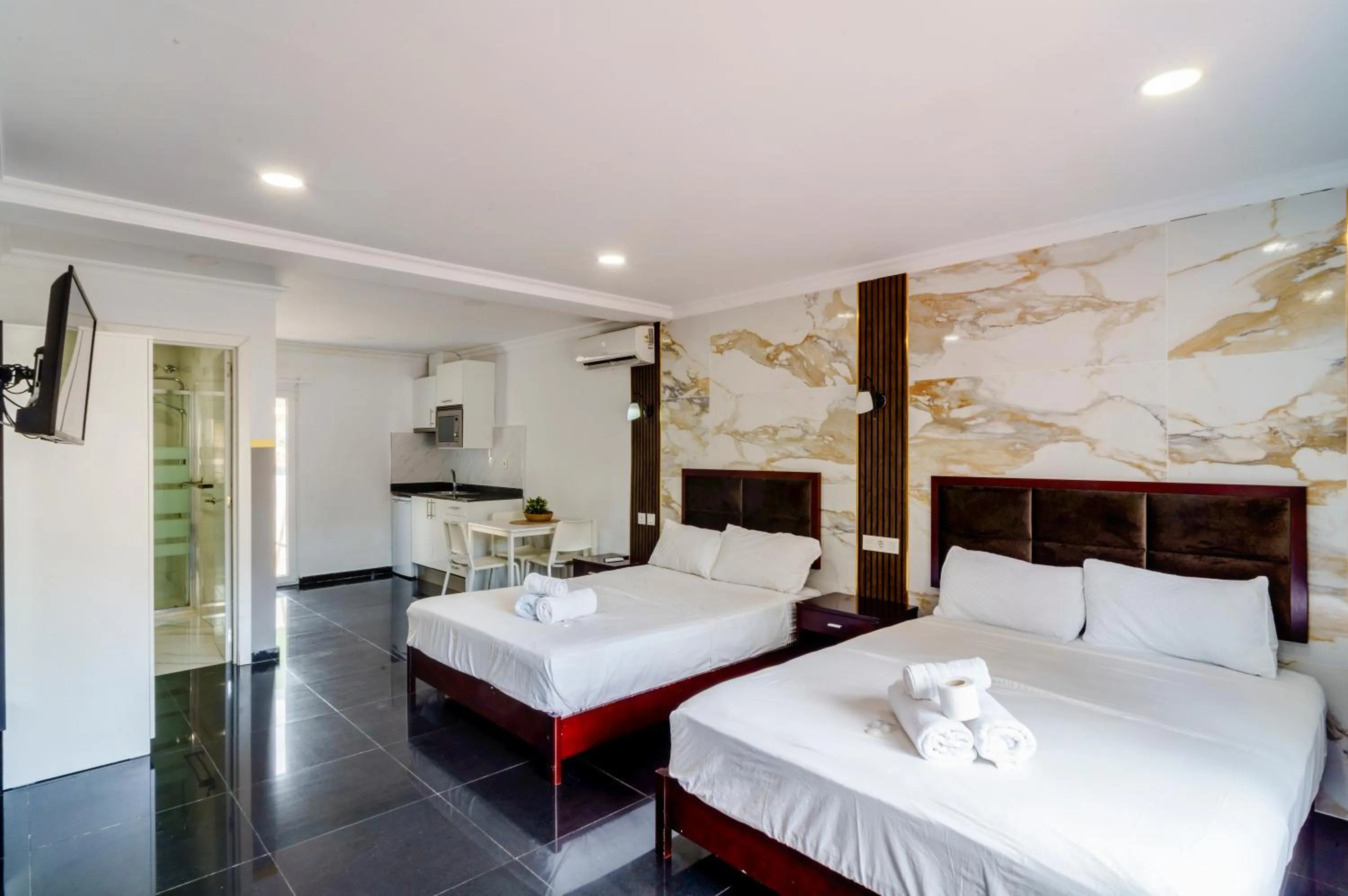 Bed in Villa Costa Marbella