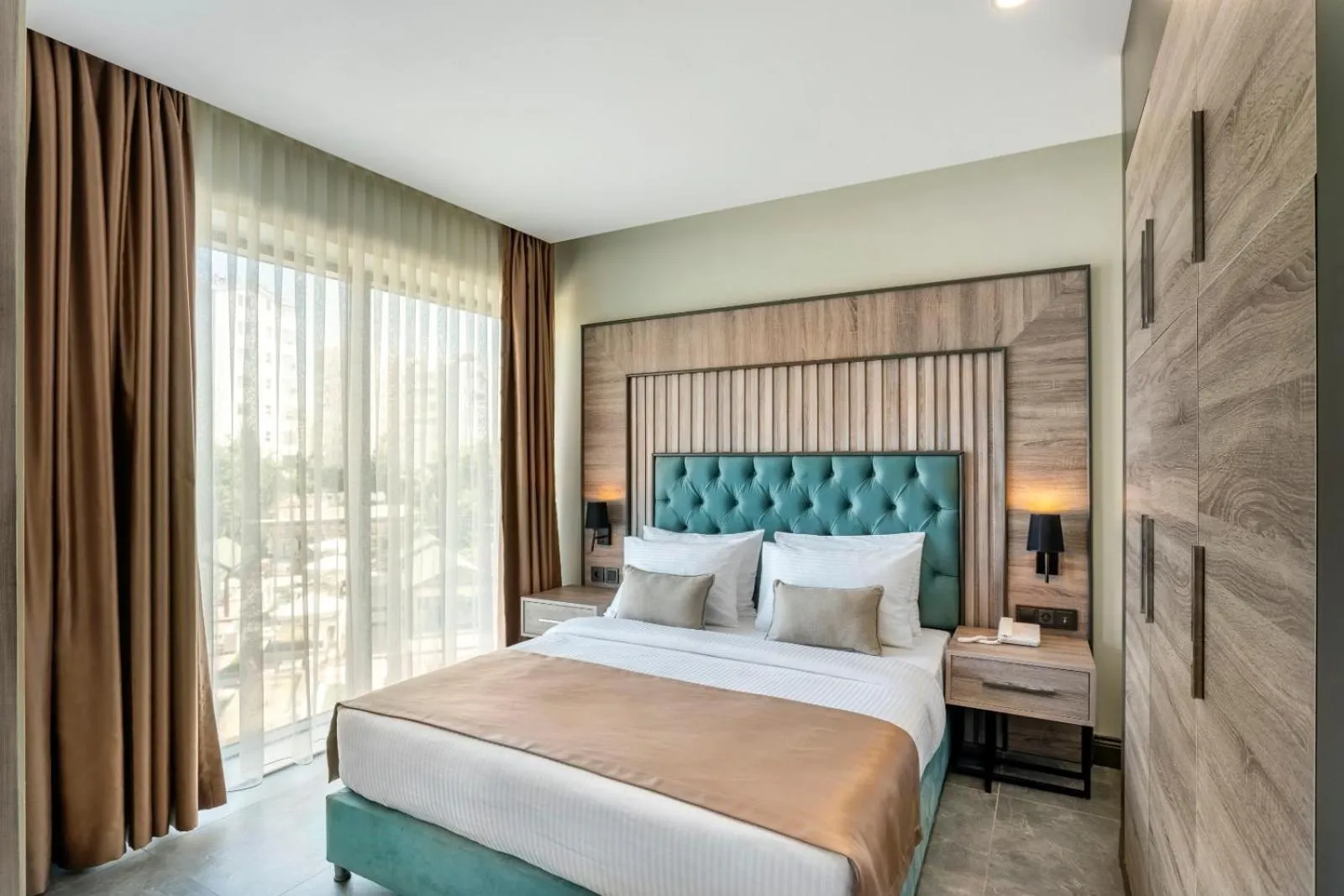 Bed in RODINN Park Hotel