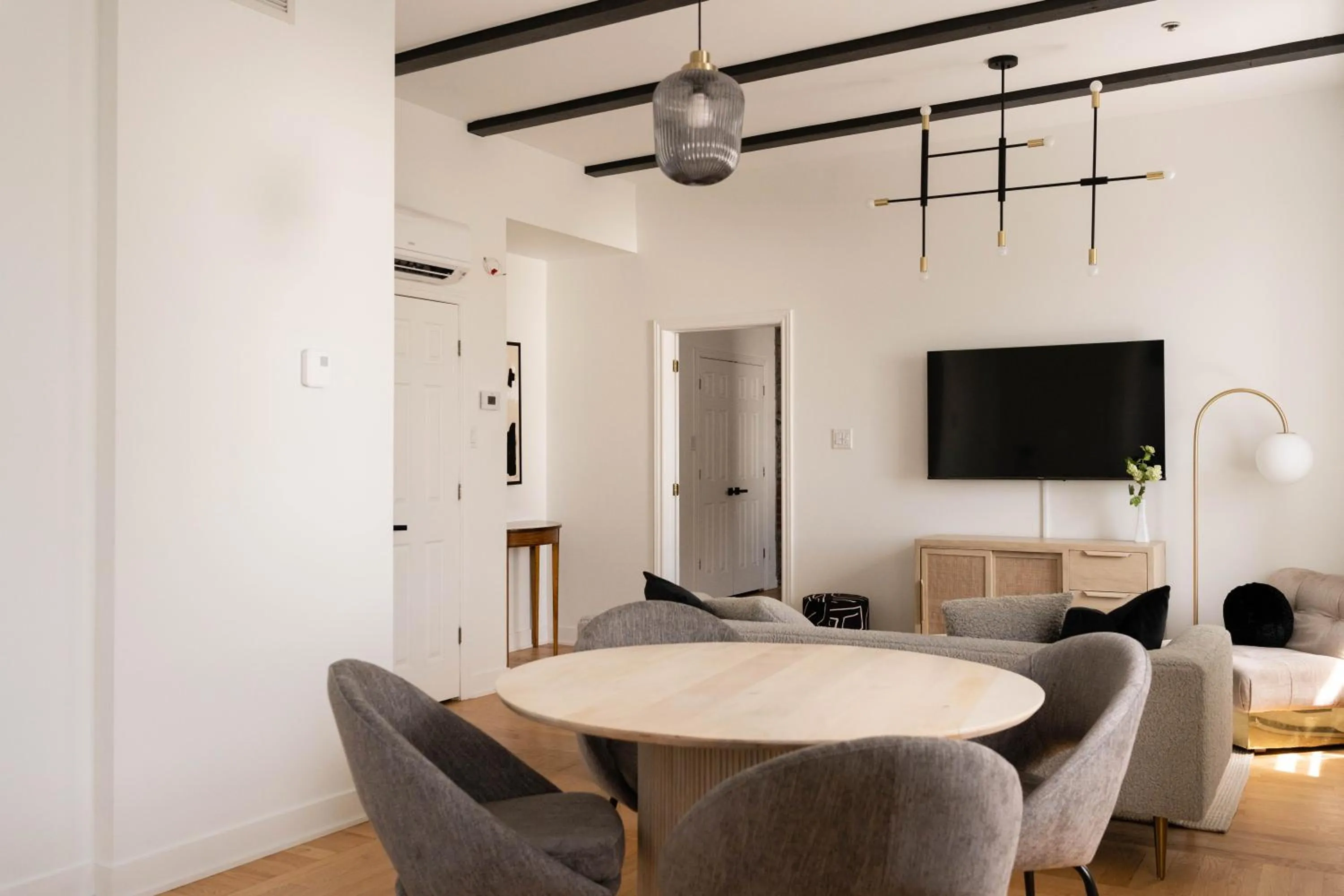 Dining area in Maison Rasco by Luxury In Transit