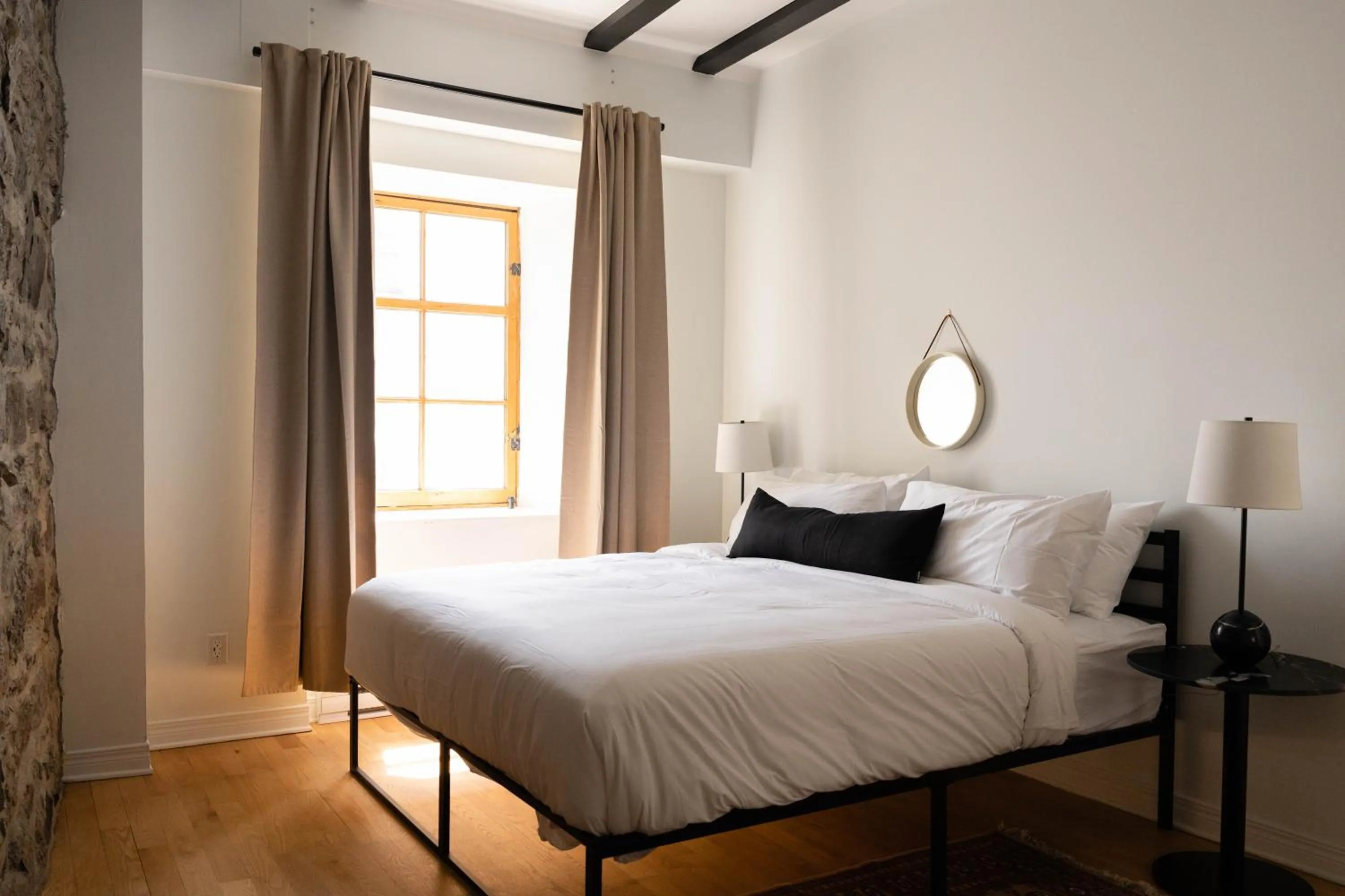 Bedroom, Bed in Maison Rasco by Luxury In Transit