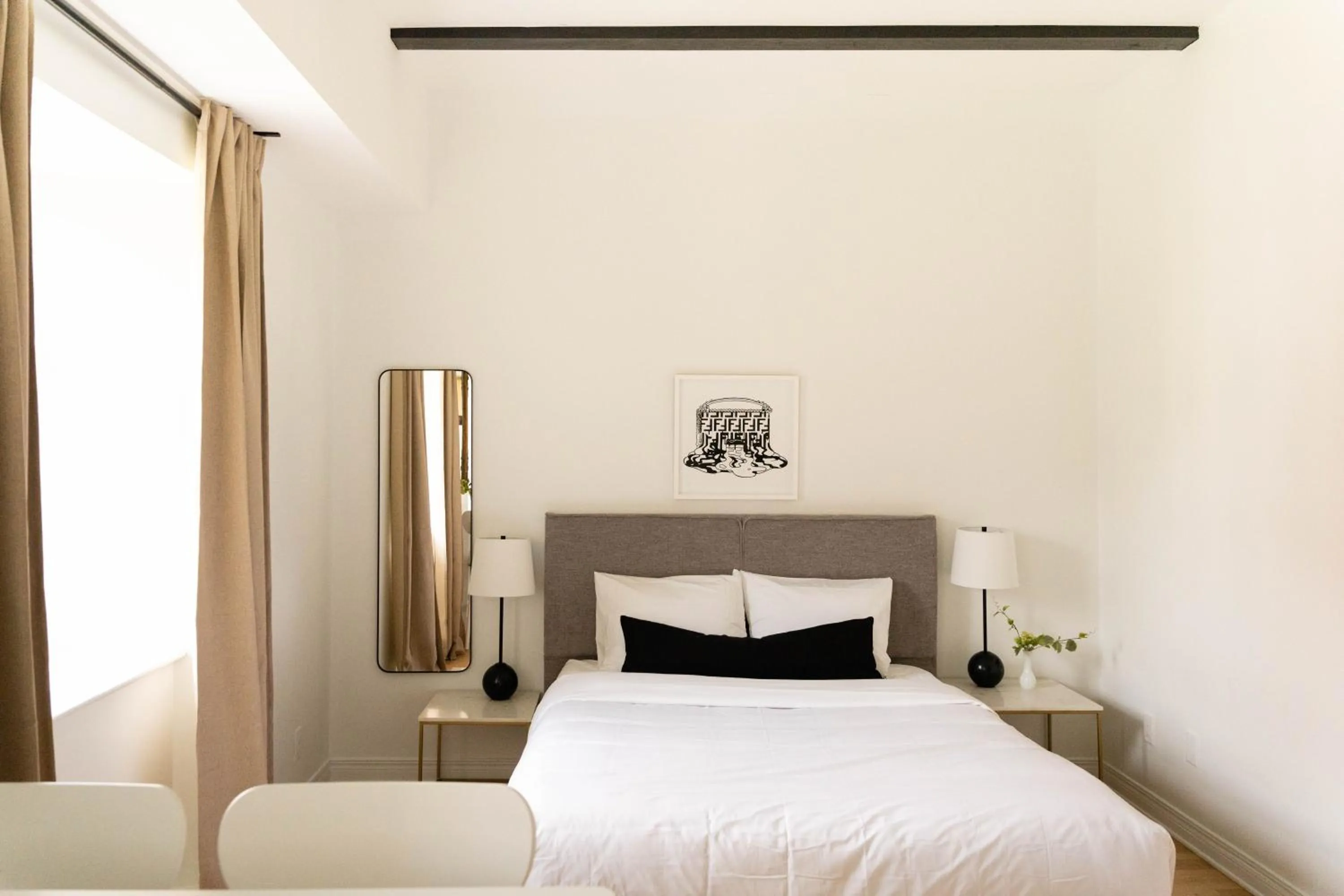 Bed in Maison Rasco by Luxury In Transit