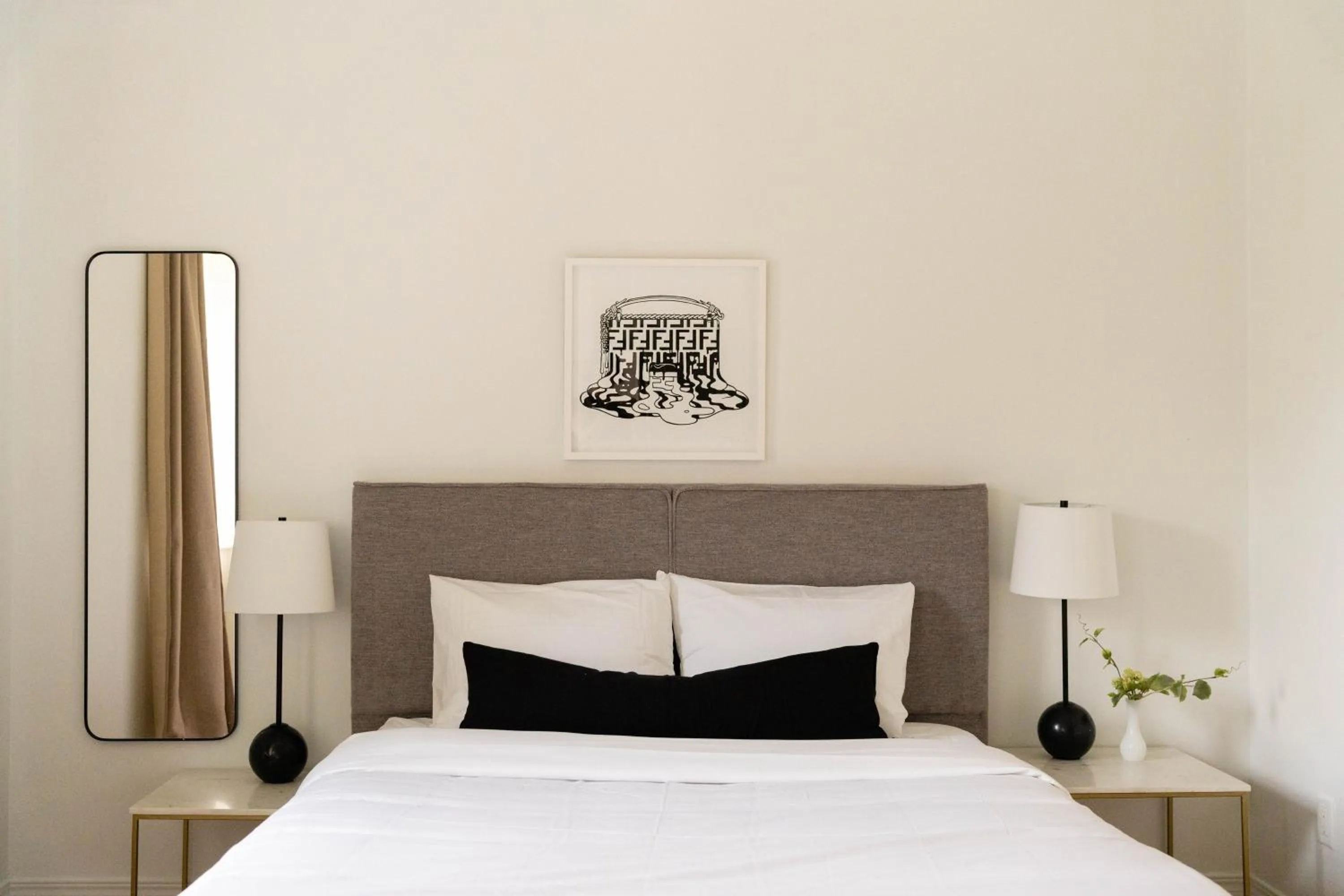 Bed in Maison Rasco by Luxury In Transit