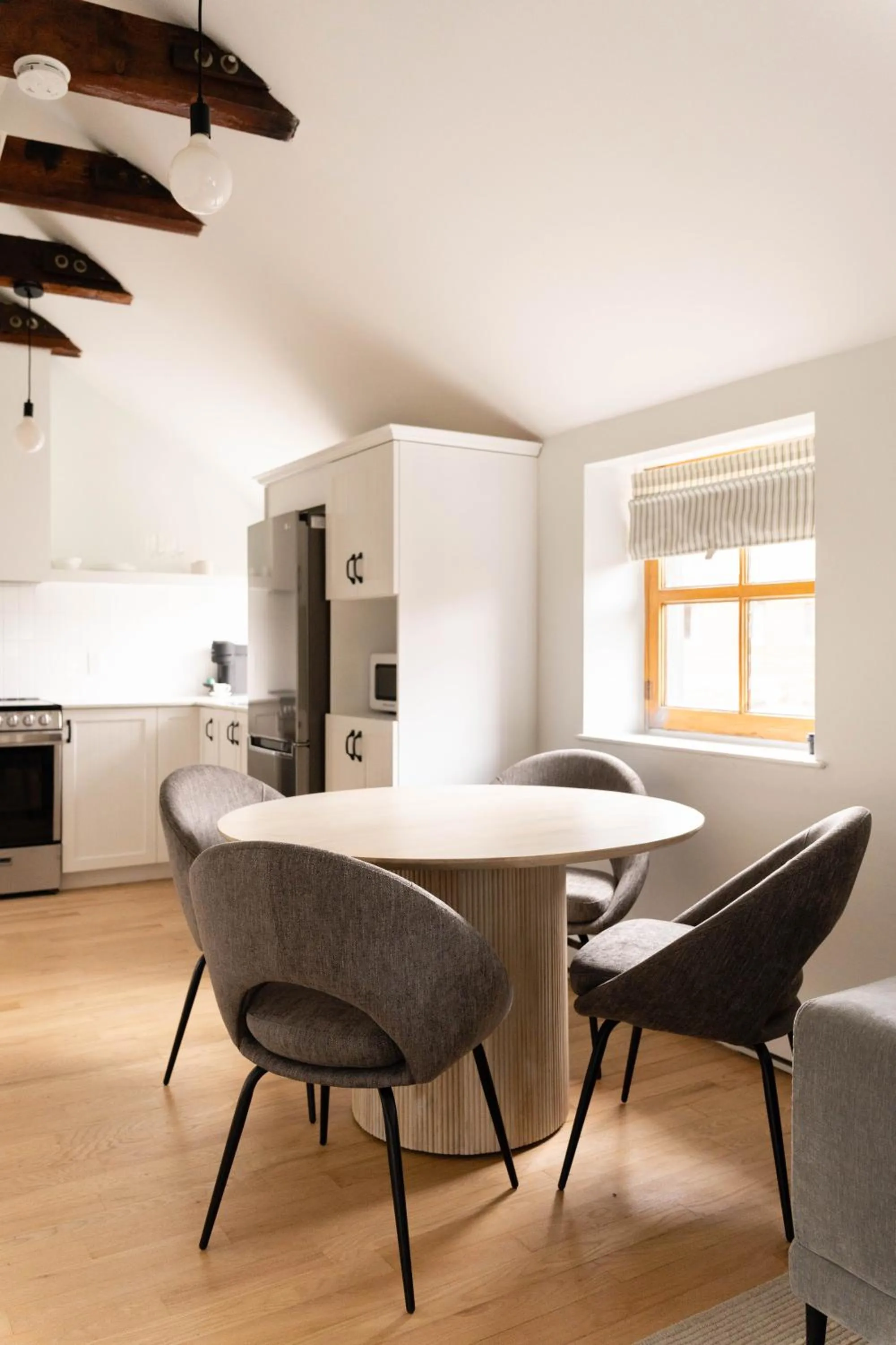 Dining area in Maison Rasco by Luxury In Transit