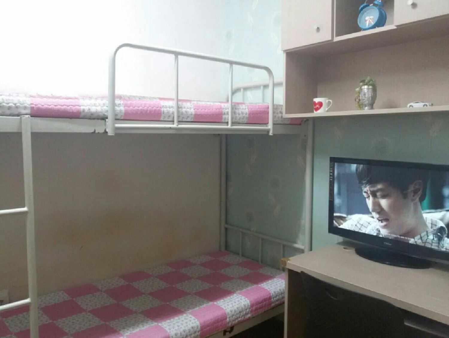Bed in 아이원리빙텔