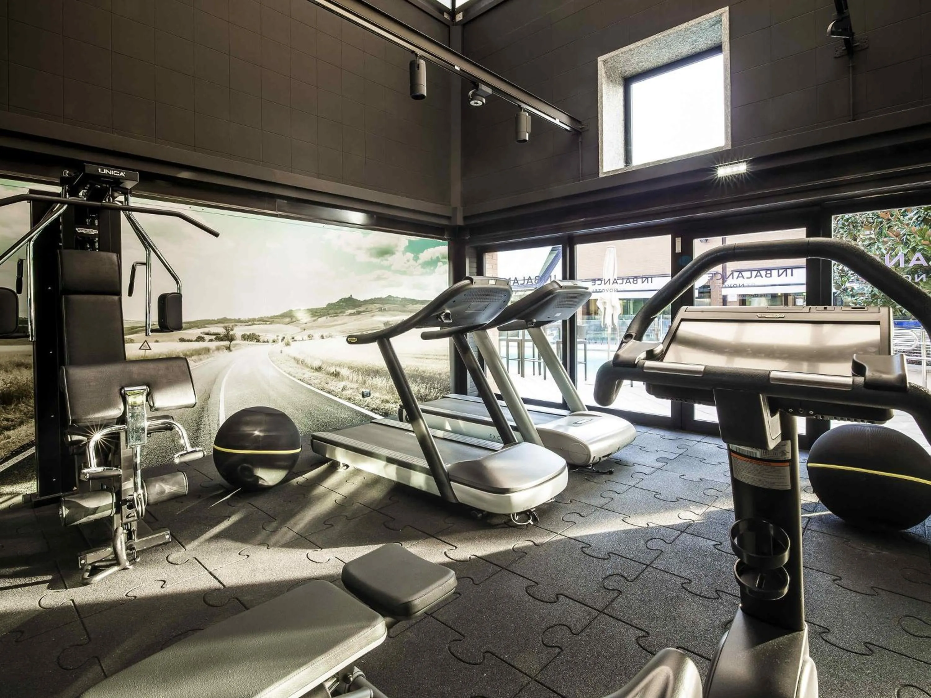 Fitness centre/facilities in Novotel Milano Linate Aeroporto