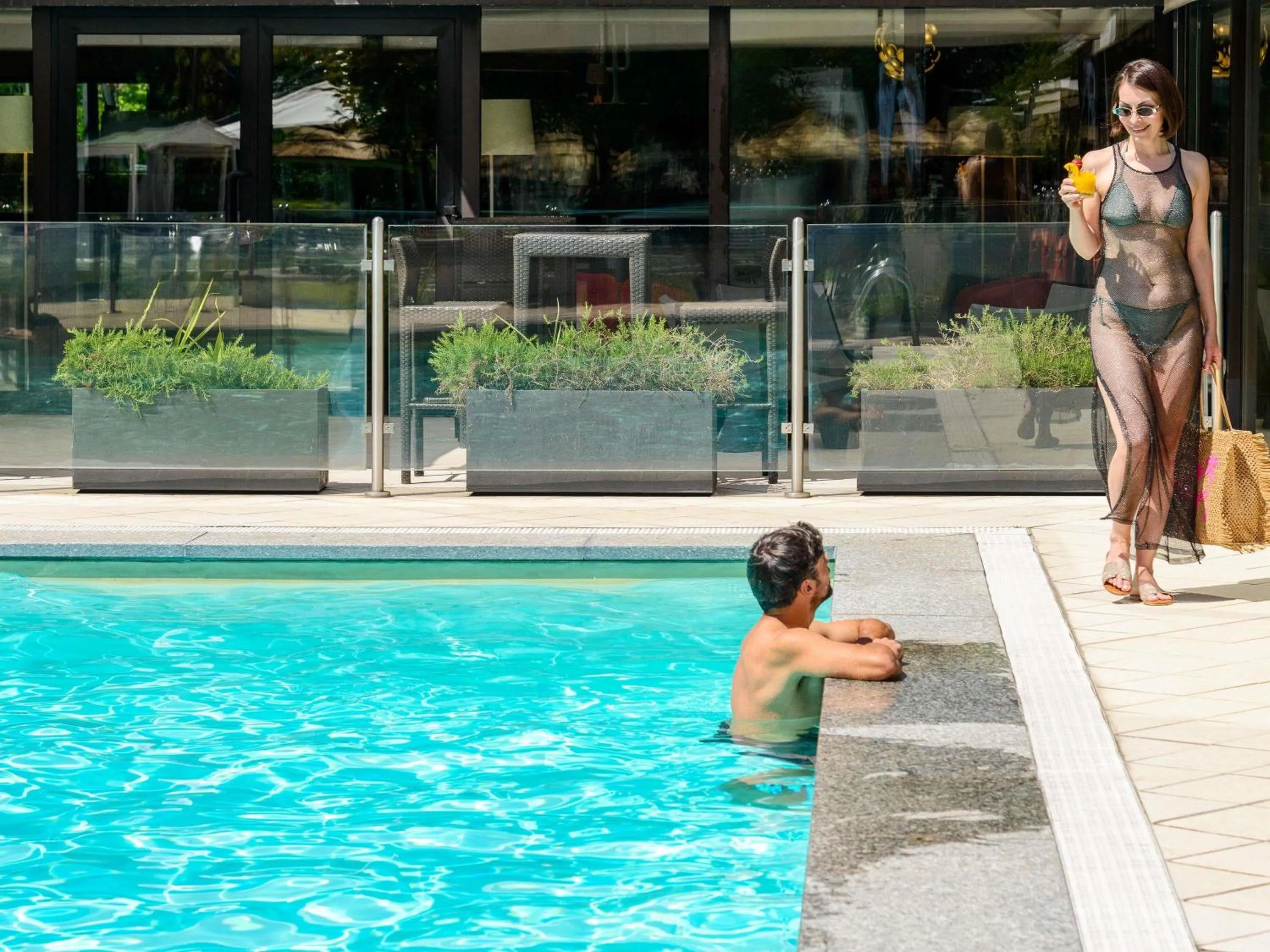 Lounge or bar in Novotel Milano Linate Aeroporto