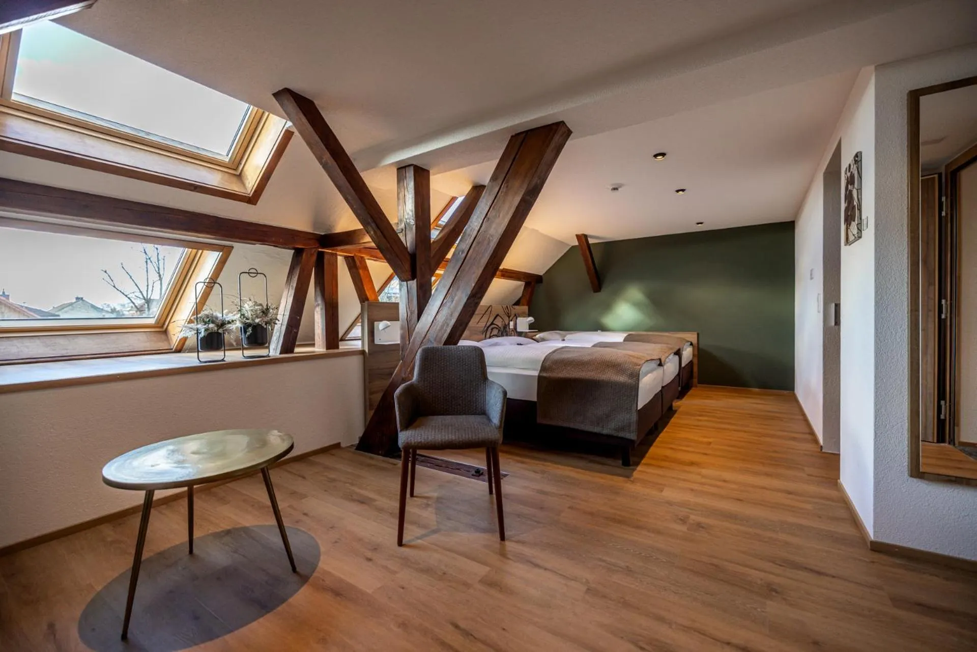 Bed in Hotel & Restaurant Bären