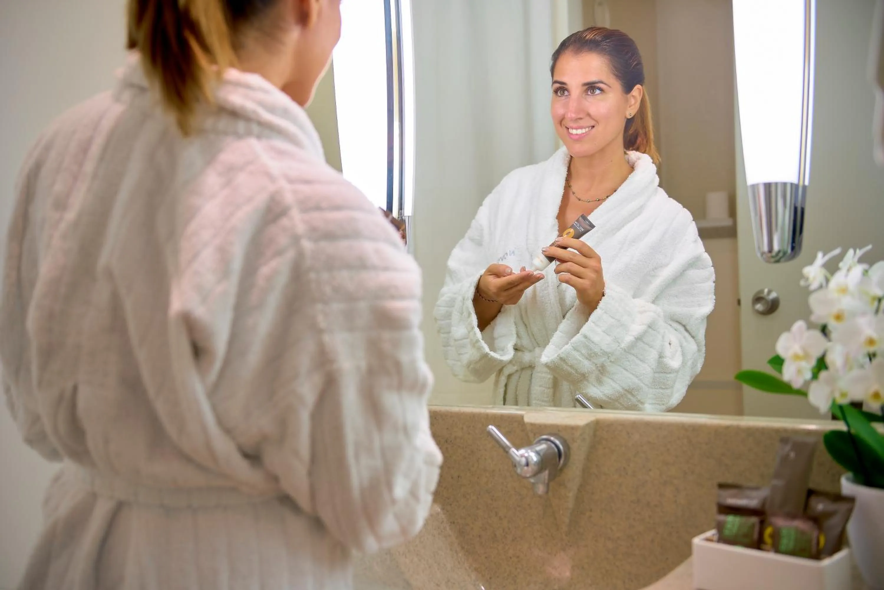 Bathroom in Novotel Torino Corso Giulio Cesare