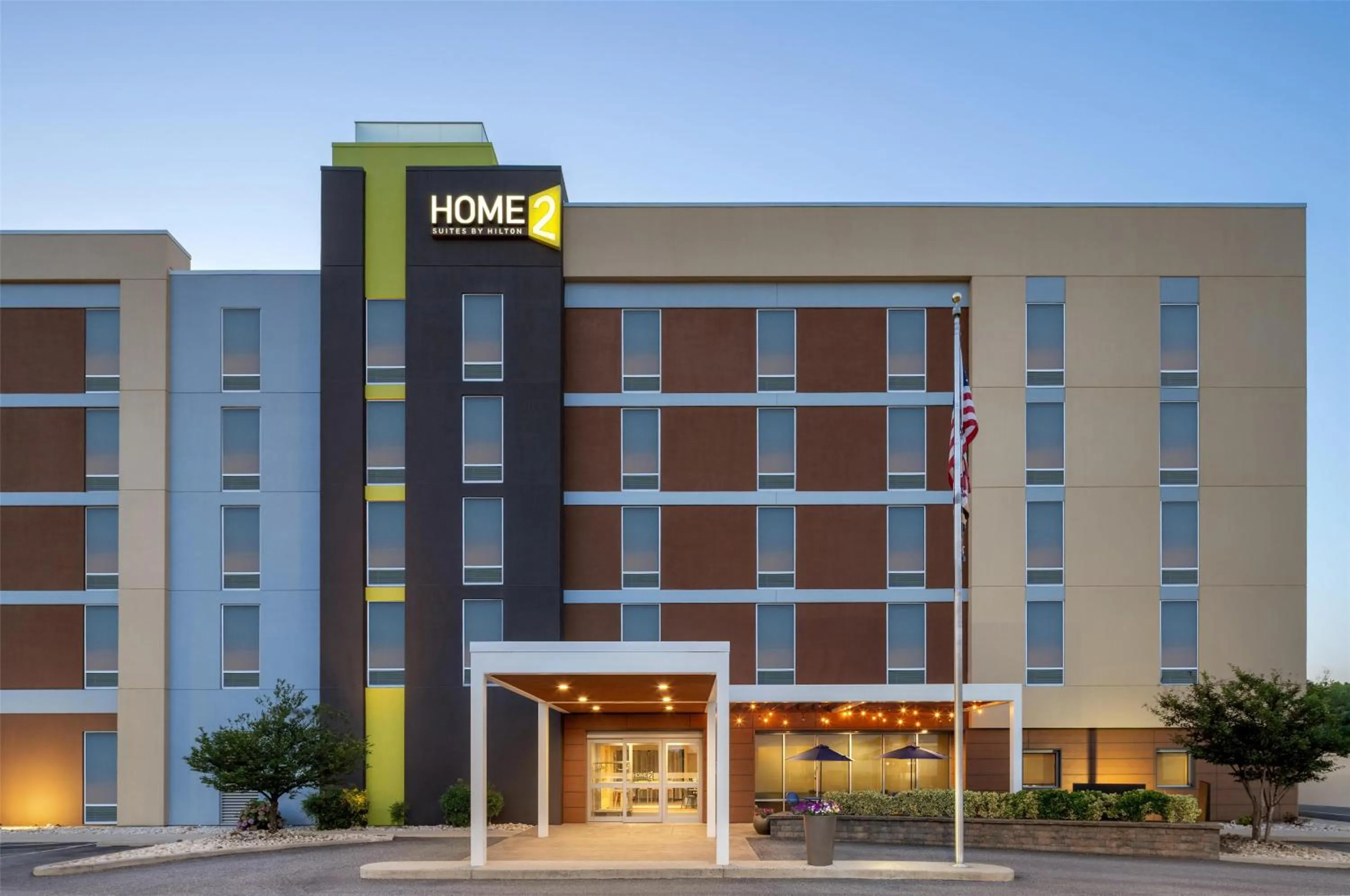 Property building in Home2 Suites by Hilton Baltimore/Aberdeen MD