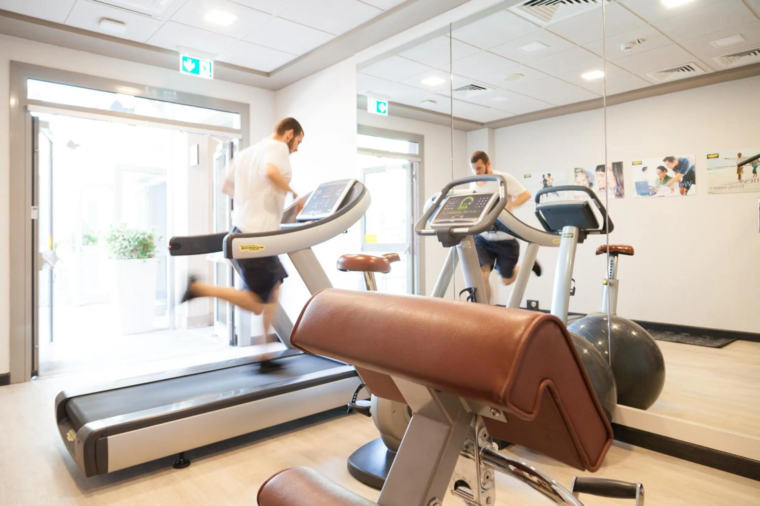 Fitness centre/facilities in Novotel Brescia Due