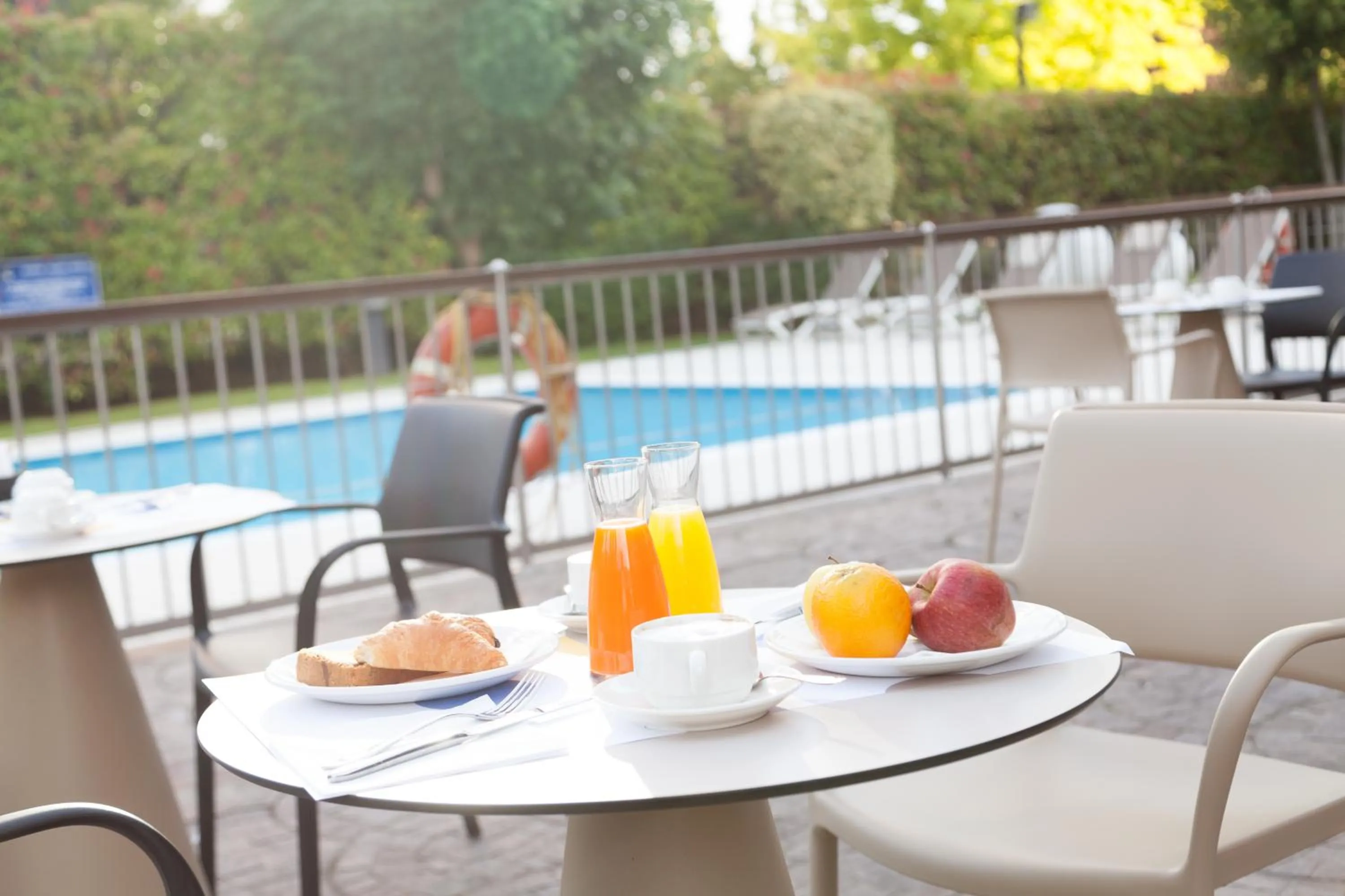 Balcony/Terrace in Novotel Brescia Due