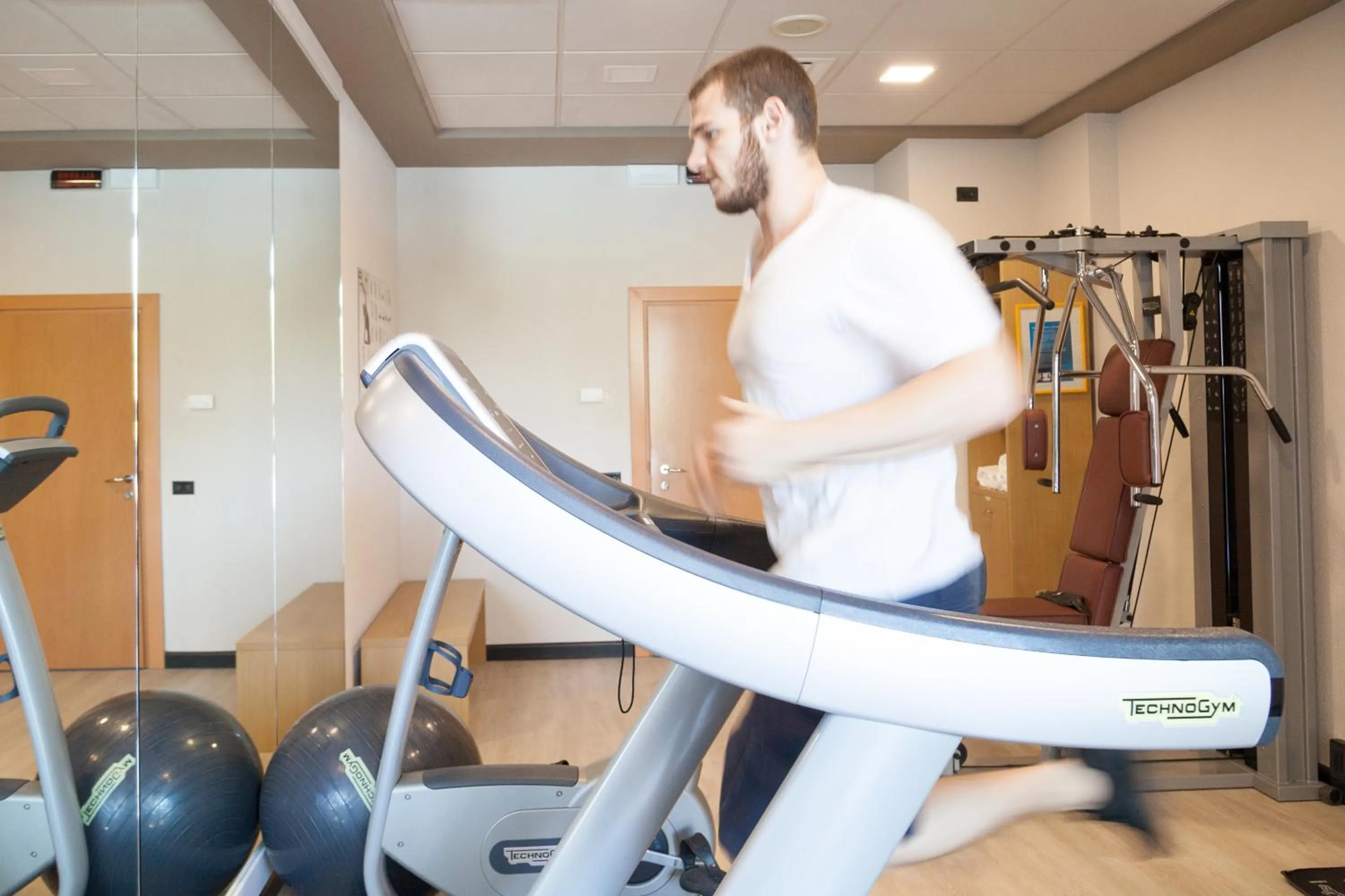 Fitness centre/facilities in Novotel Brescia Due