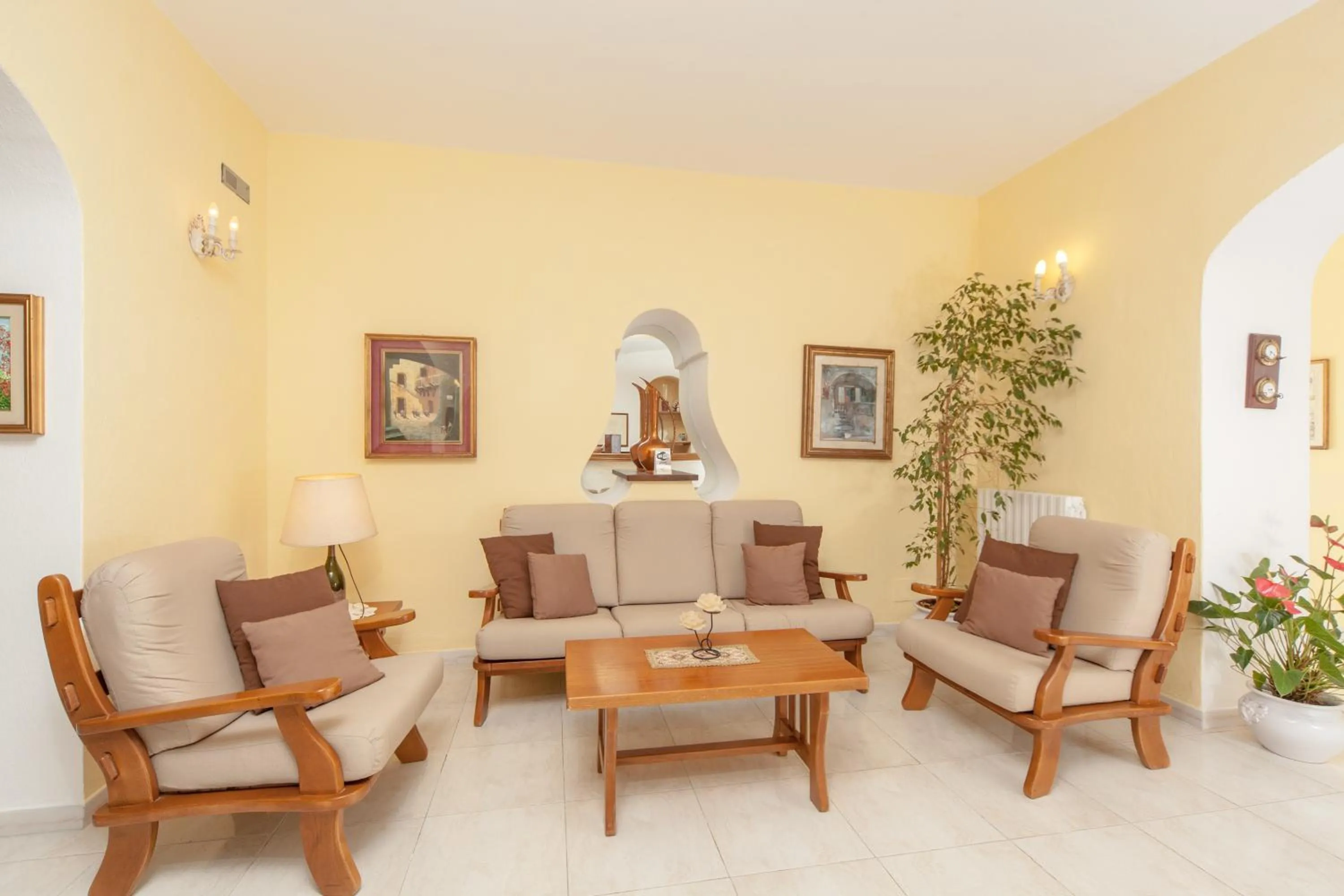 Lobby or reception in Hotel Ape Regina