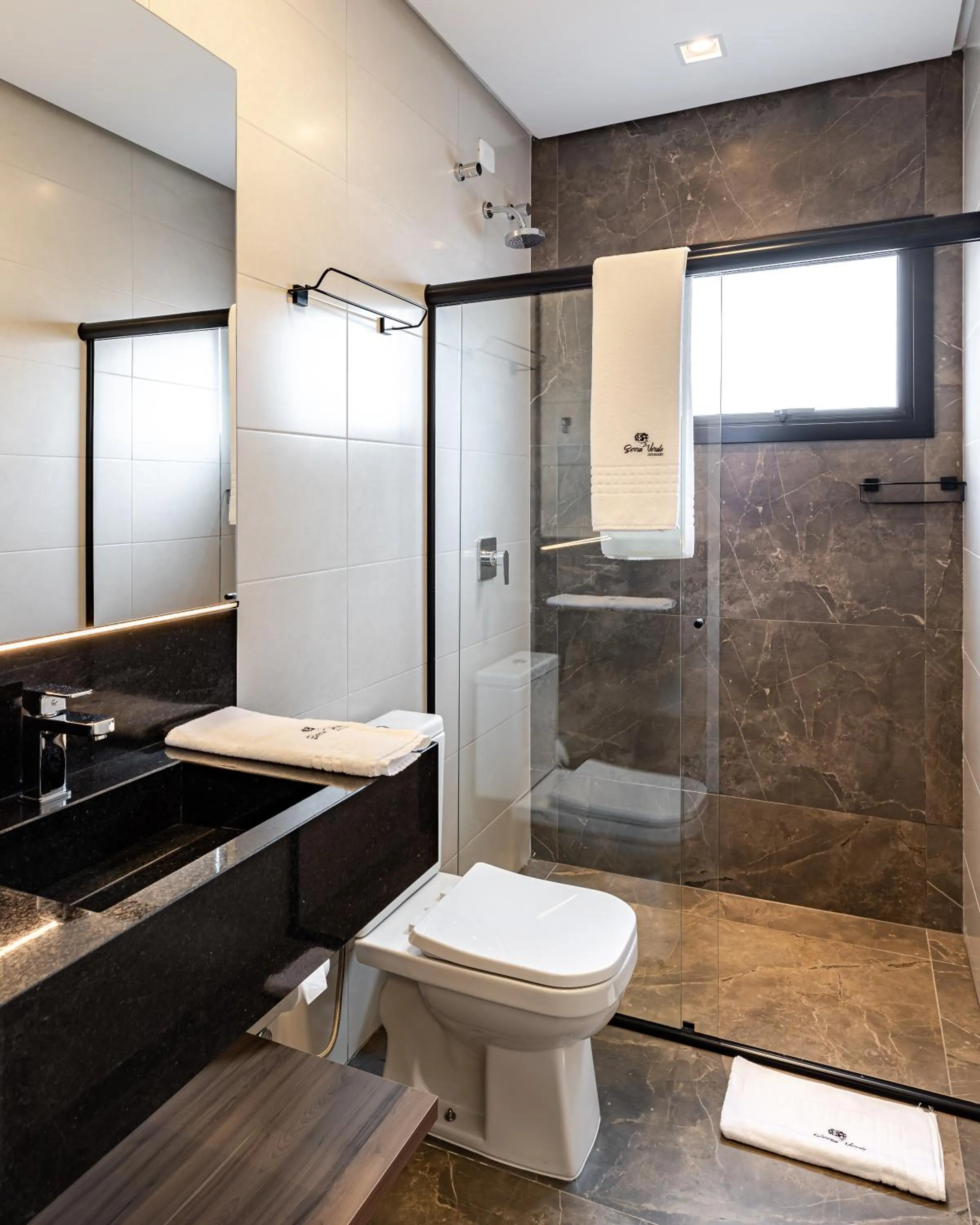 Bathroom in Pousada Serra Verde