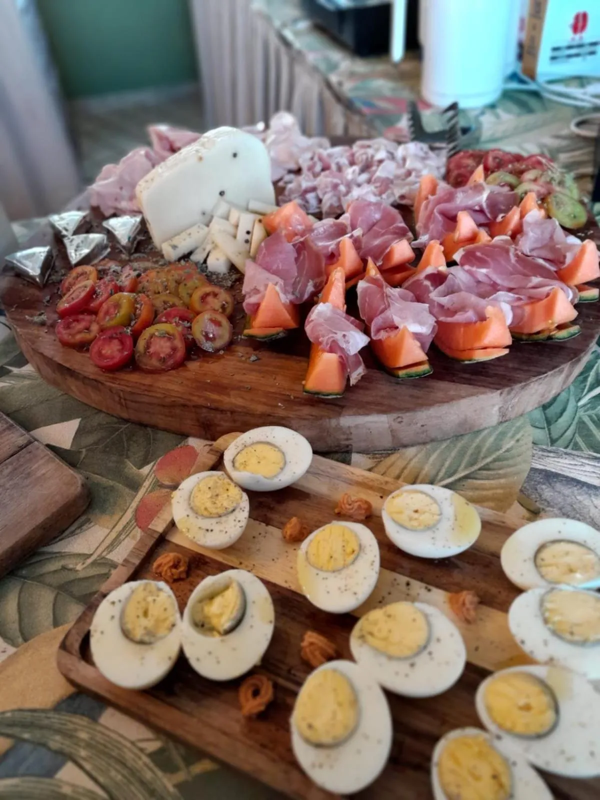 Buffet breakfast in Valle di Mare Country Resort