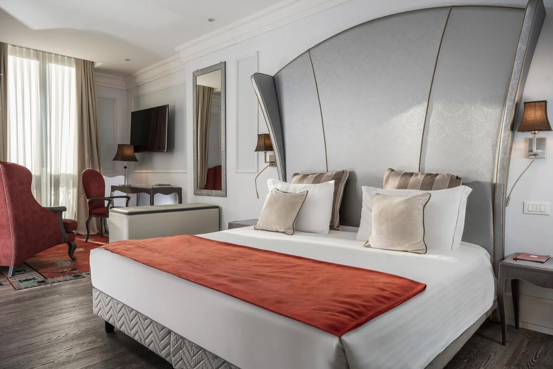 Photo of the whole room, Bed in Hotel Campo Marzio