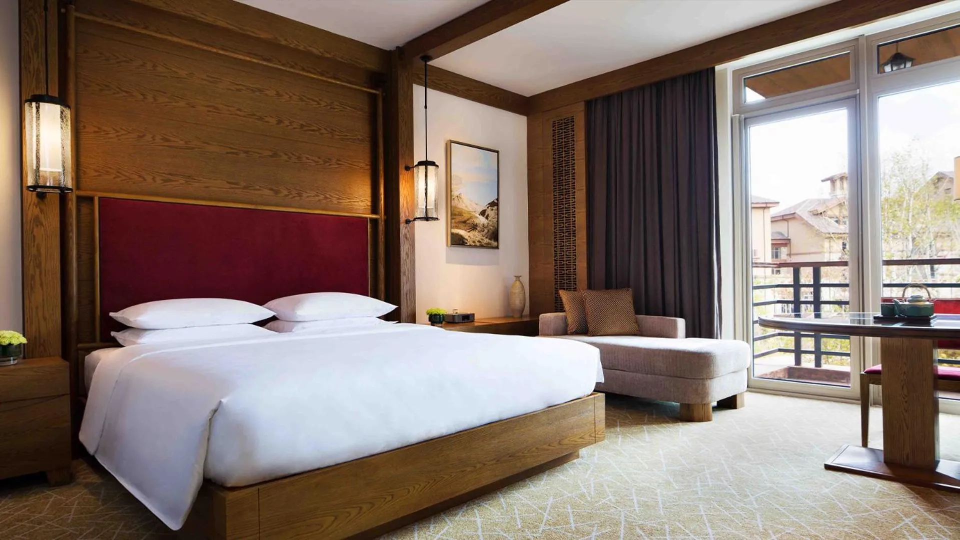 Photo of the whole room, Bed in Hyatt Regency Changbaishan