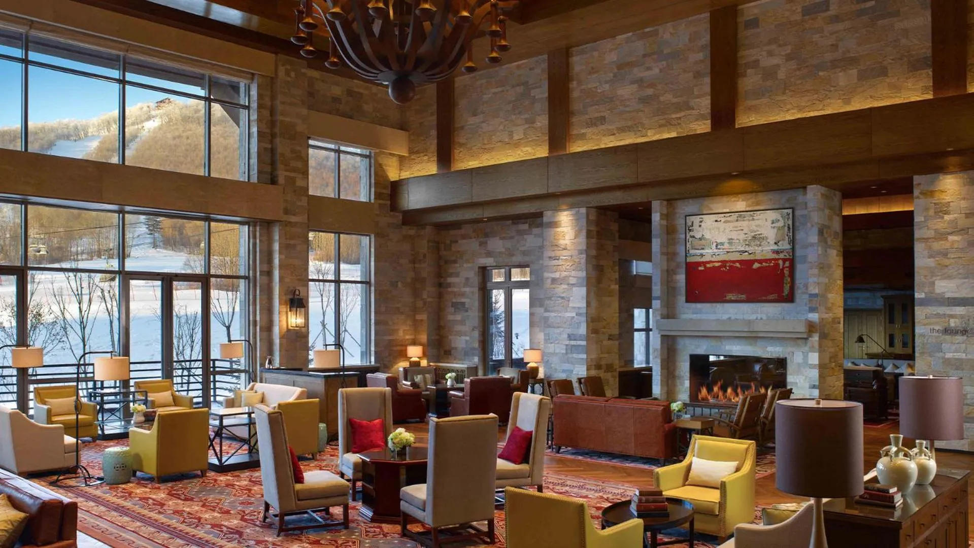 Lobby or reception in Hyatt Regency Changbaishan