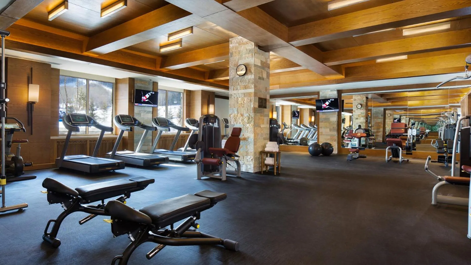 Fitness centre/facilities in Hyatt Regency Changbaishan