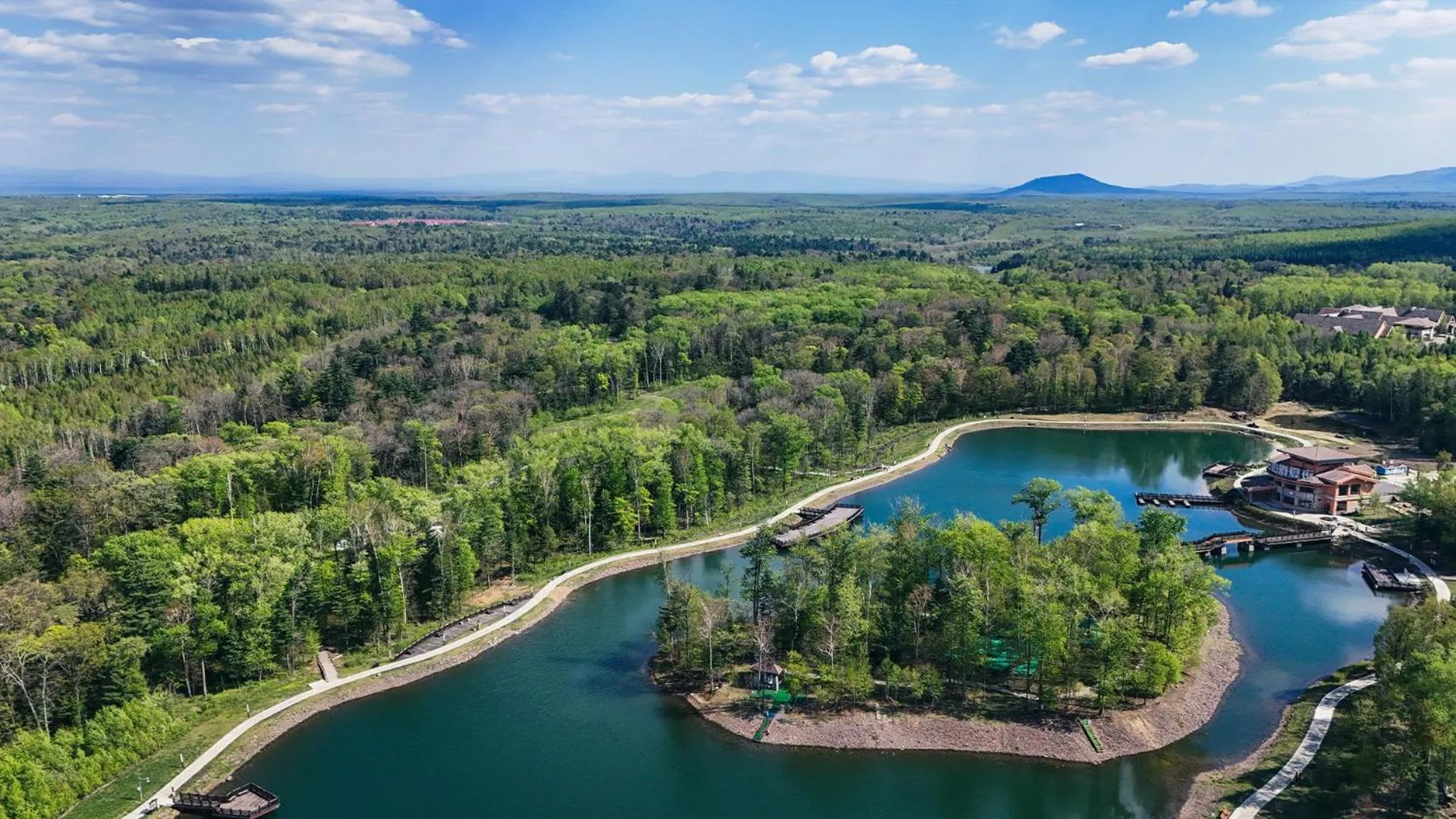 Aqua park in Hyatt Regency Changbaishan