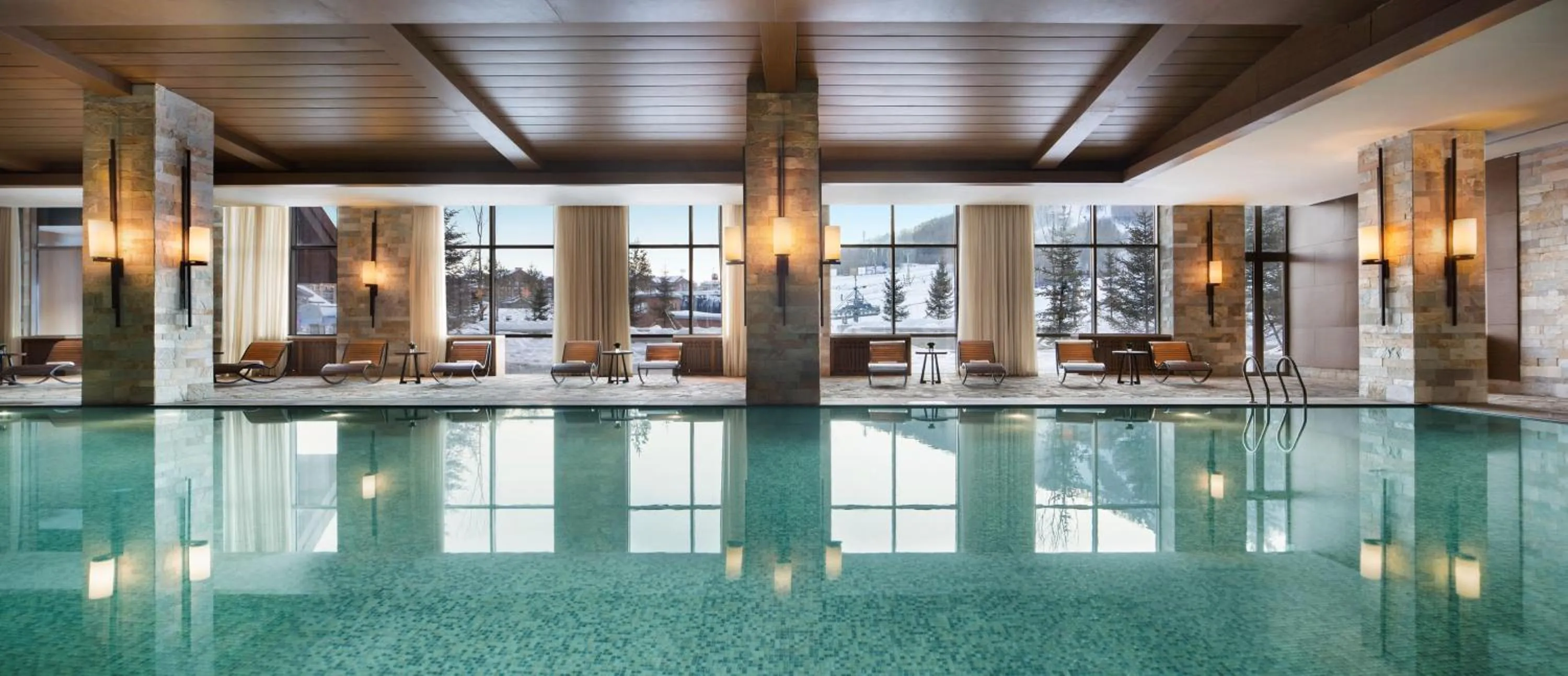 Pool view in Hyatt Regency Changbaishan