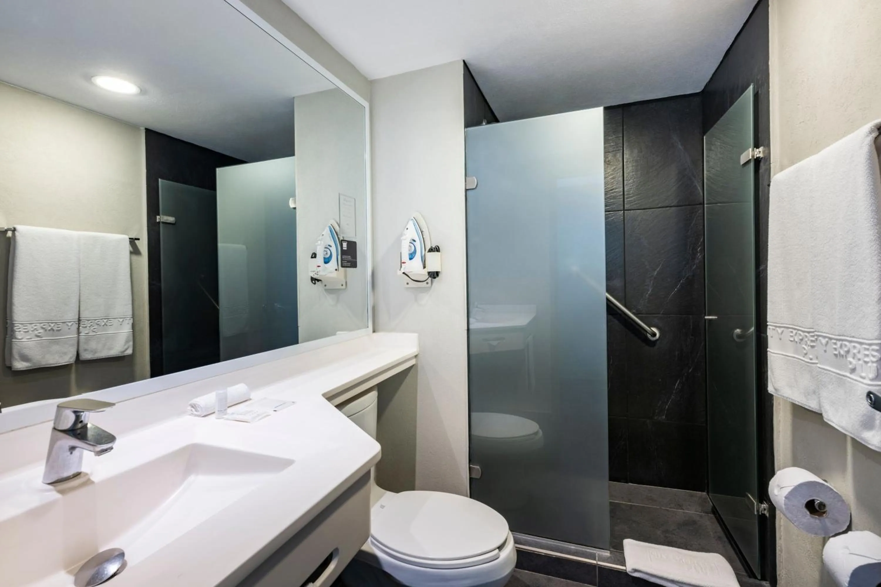 Bathroom in City Express Plus by Marriott Cali Colombia