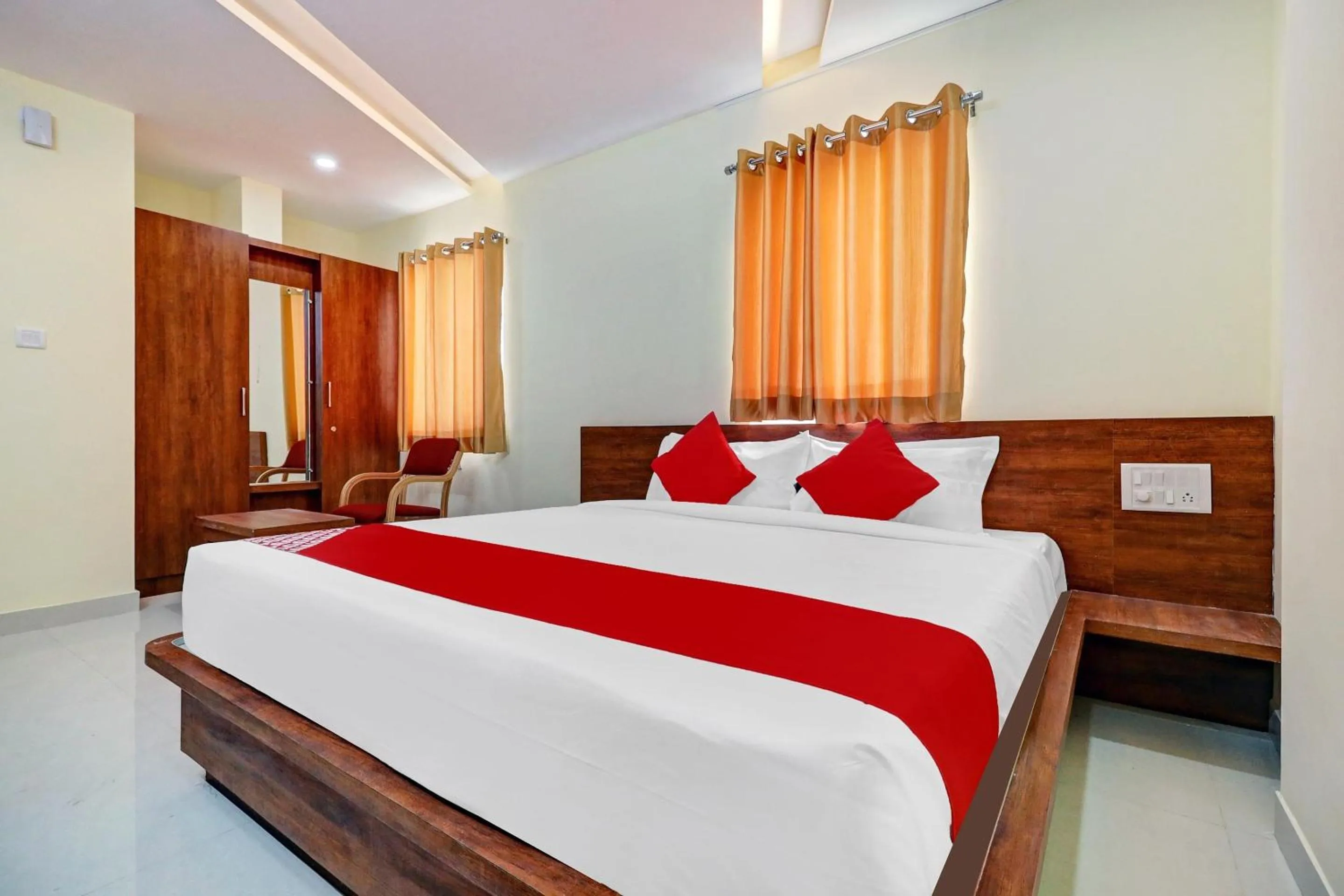 Bedroom, Bed in Hotel O Silver House Near Mantri Square Mall