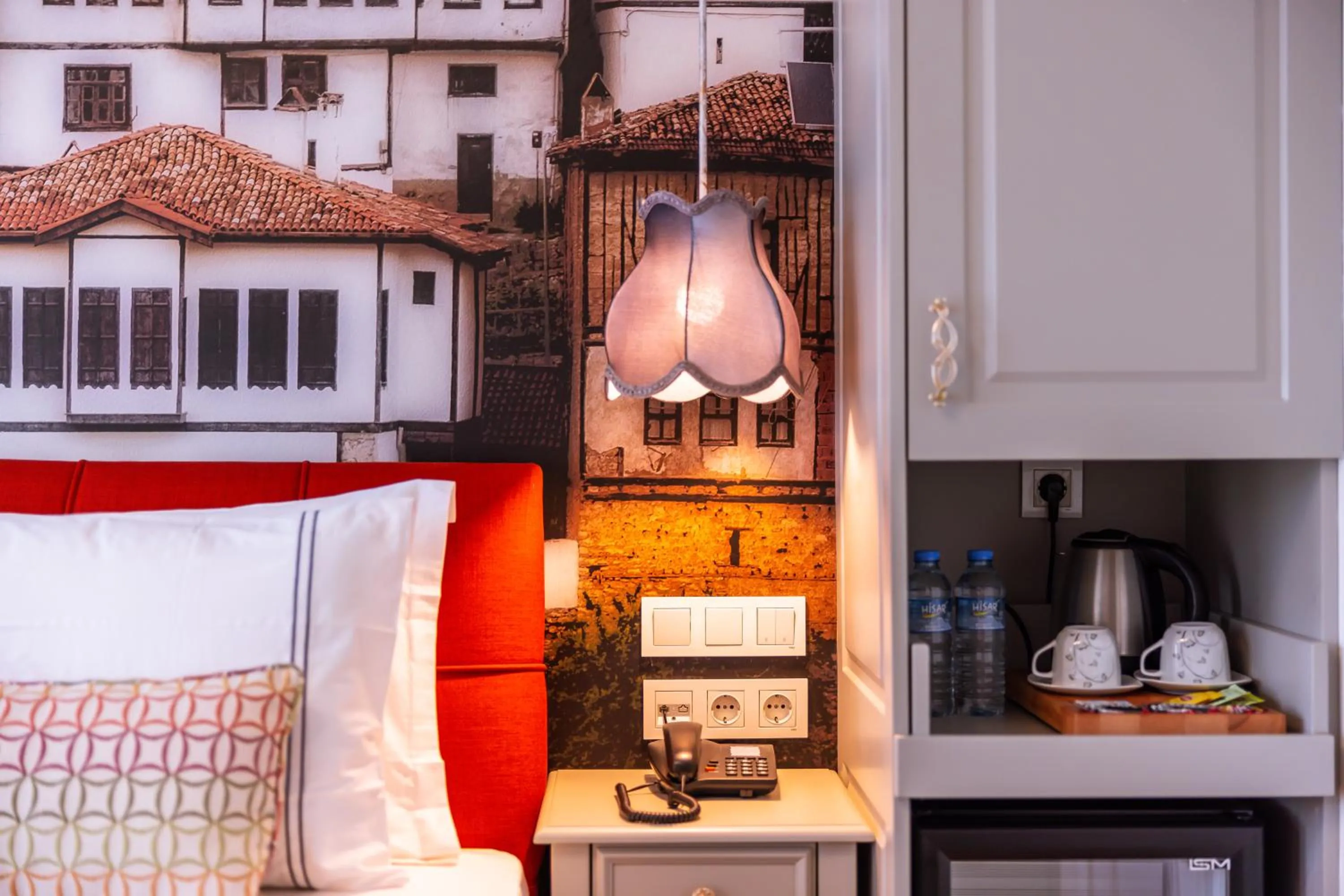 Bedroom in 9 Doors Hotel