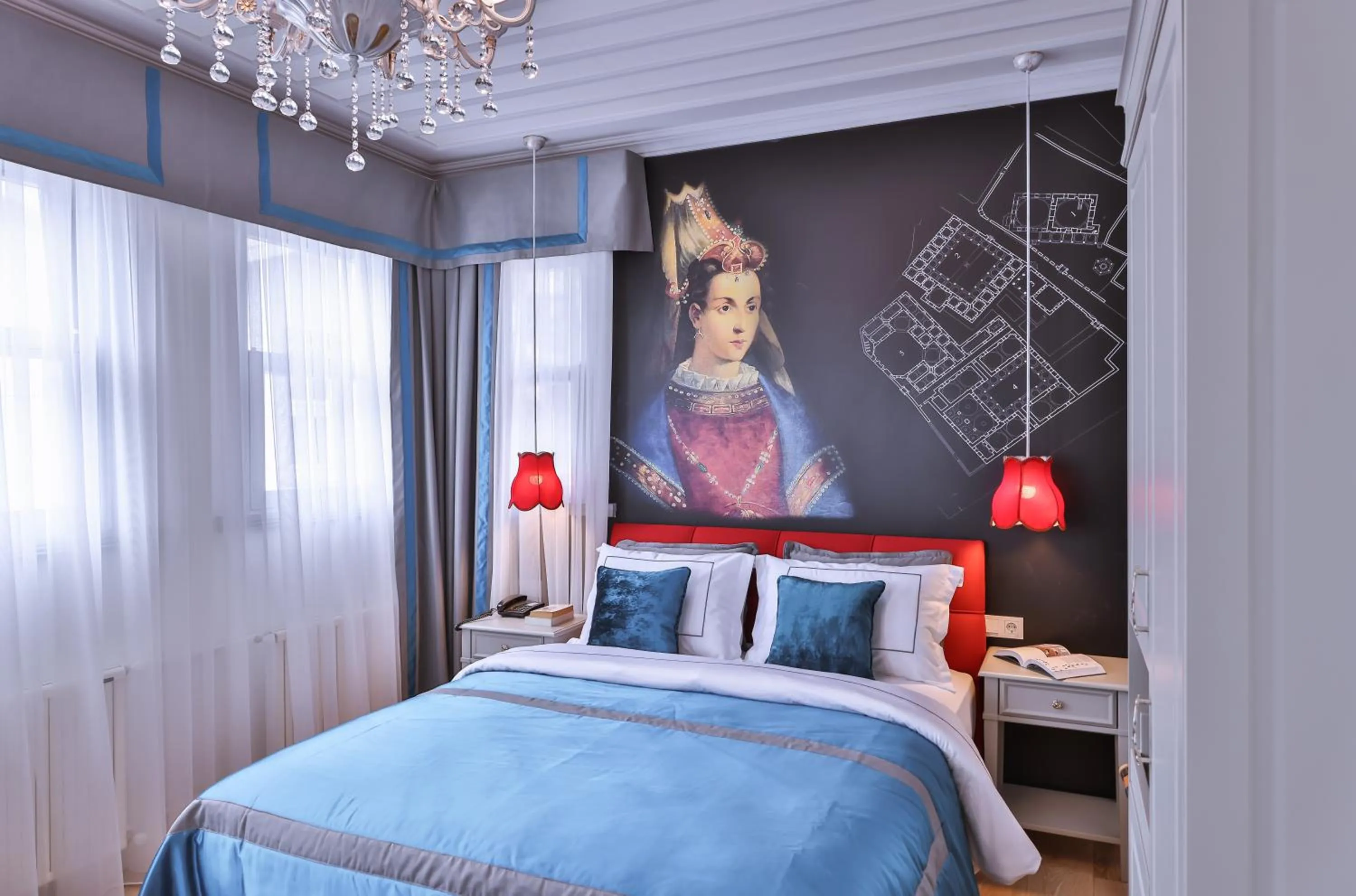 Bedroom, Bed in 9 Doors Hotel