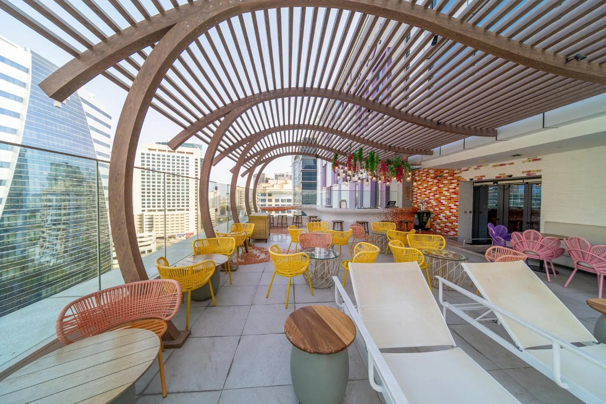 Swimming pool in Premier Inn Dubai Barsha Heights