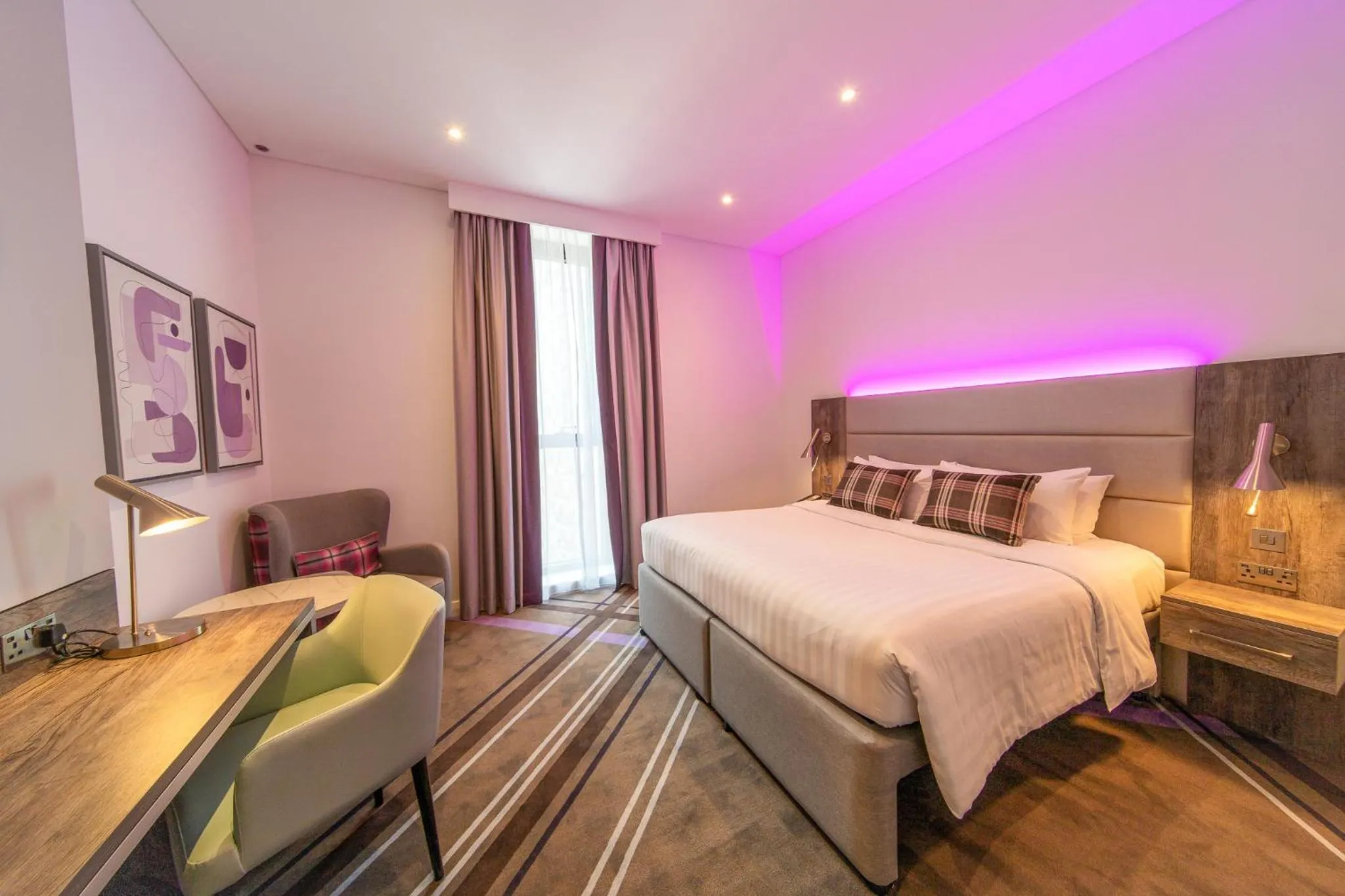 Bed in Premier Inn Dubai Barsha Heights