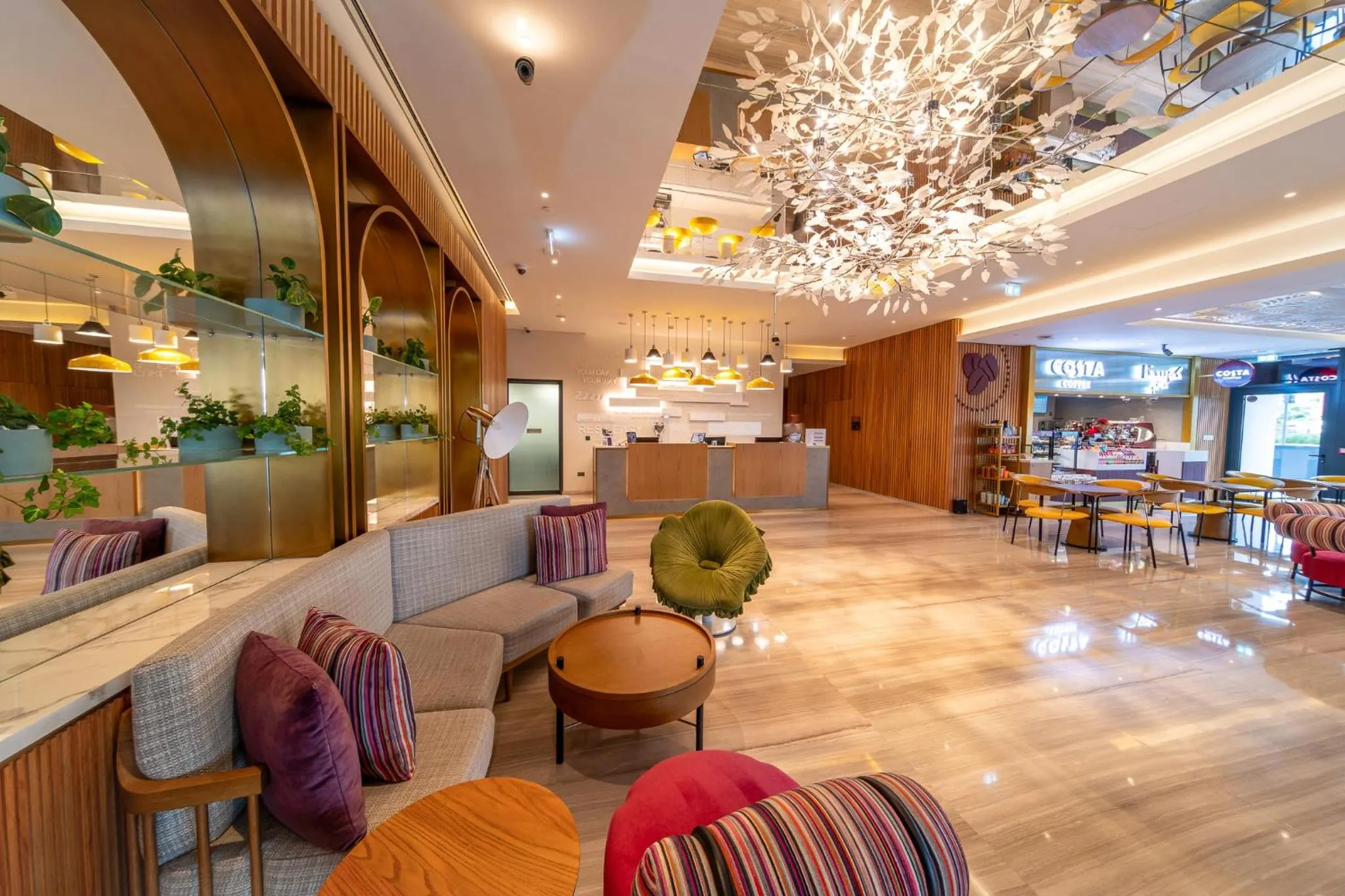 Lobby or reception in Premier Inn Dubai Barsha Heights