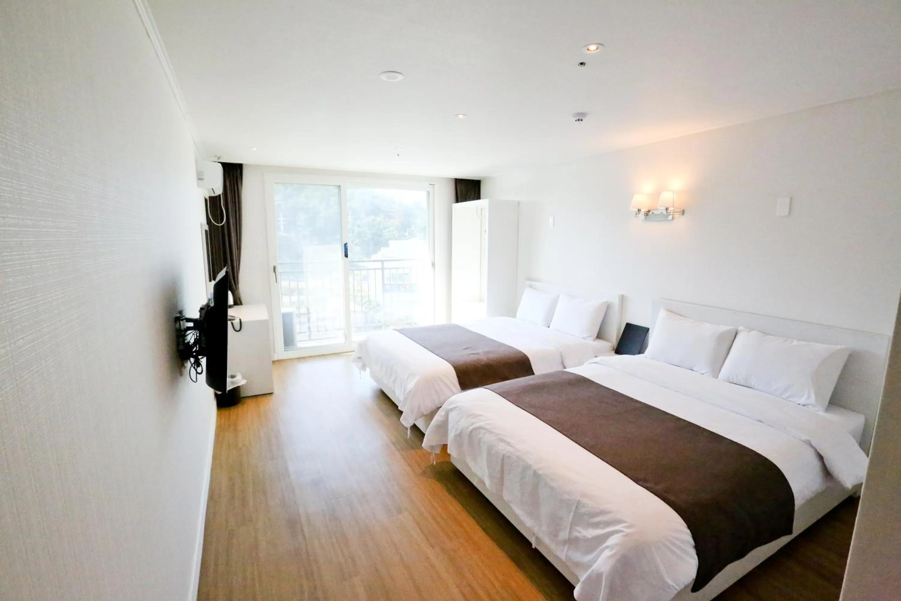 Bed in Amoureux Resort