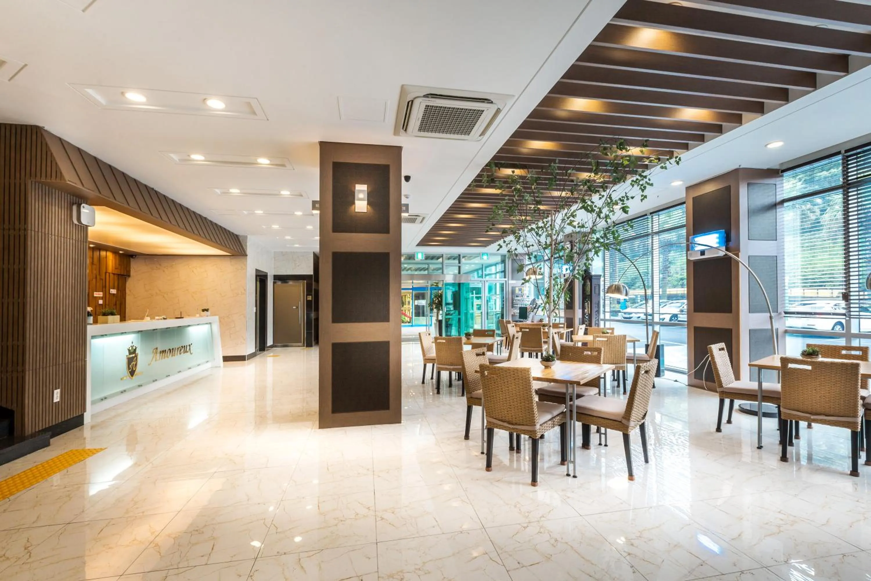 Lobby or reception in Amoureux Resort