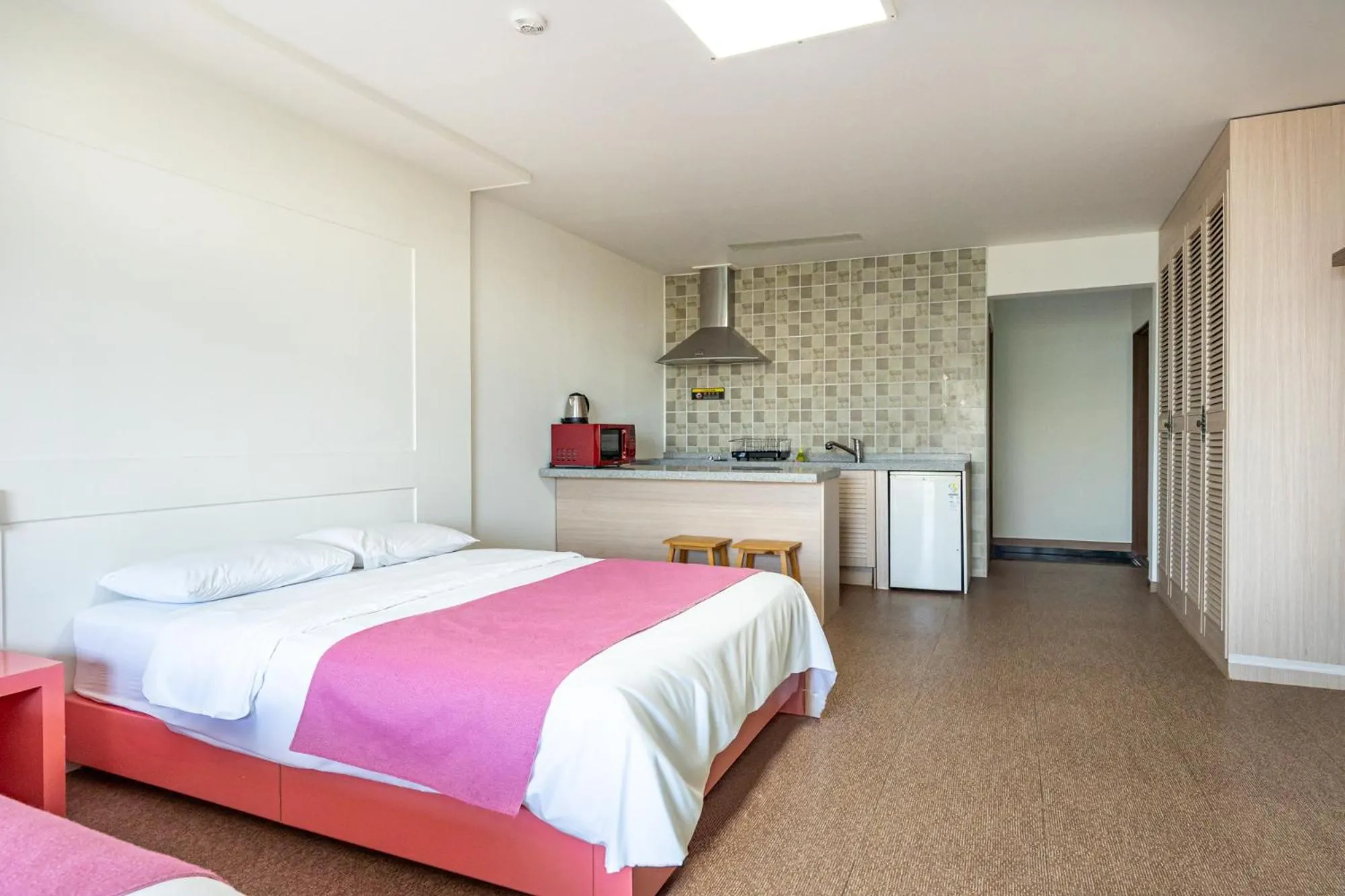 Bed in Amoureux Resort