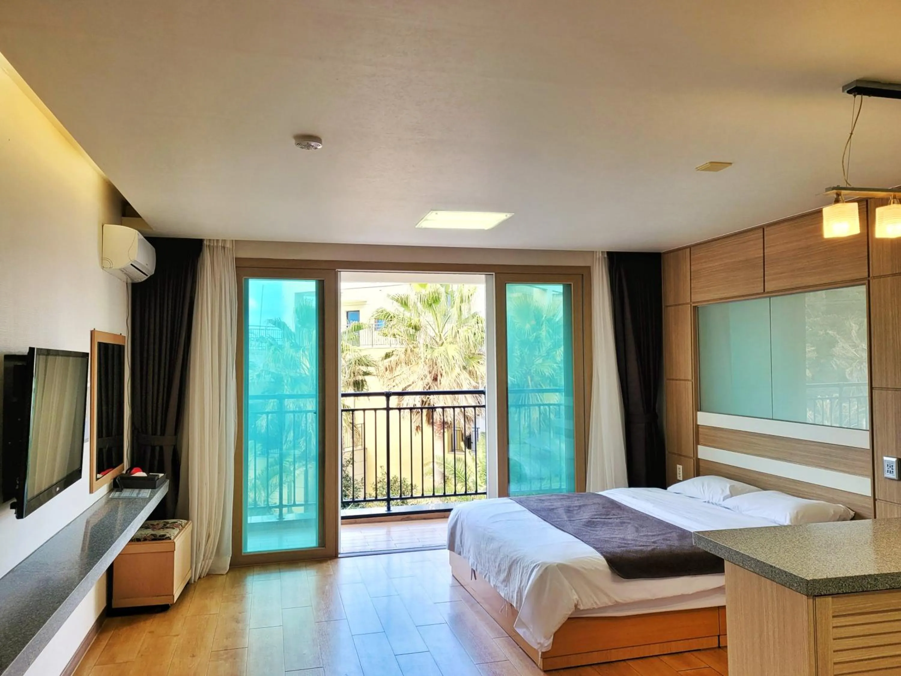 Bed in Amoureux Resort