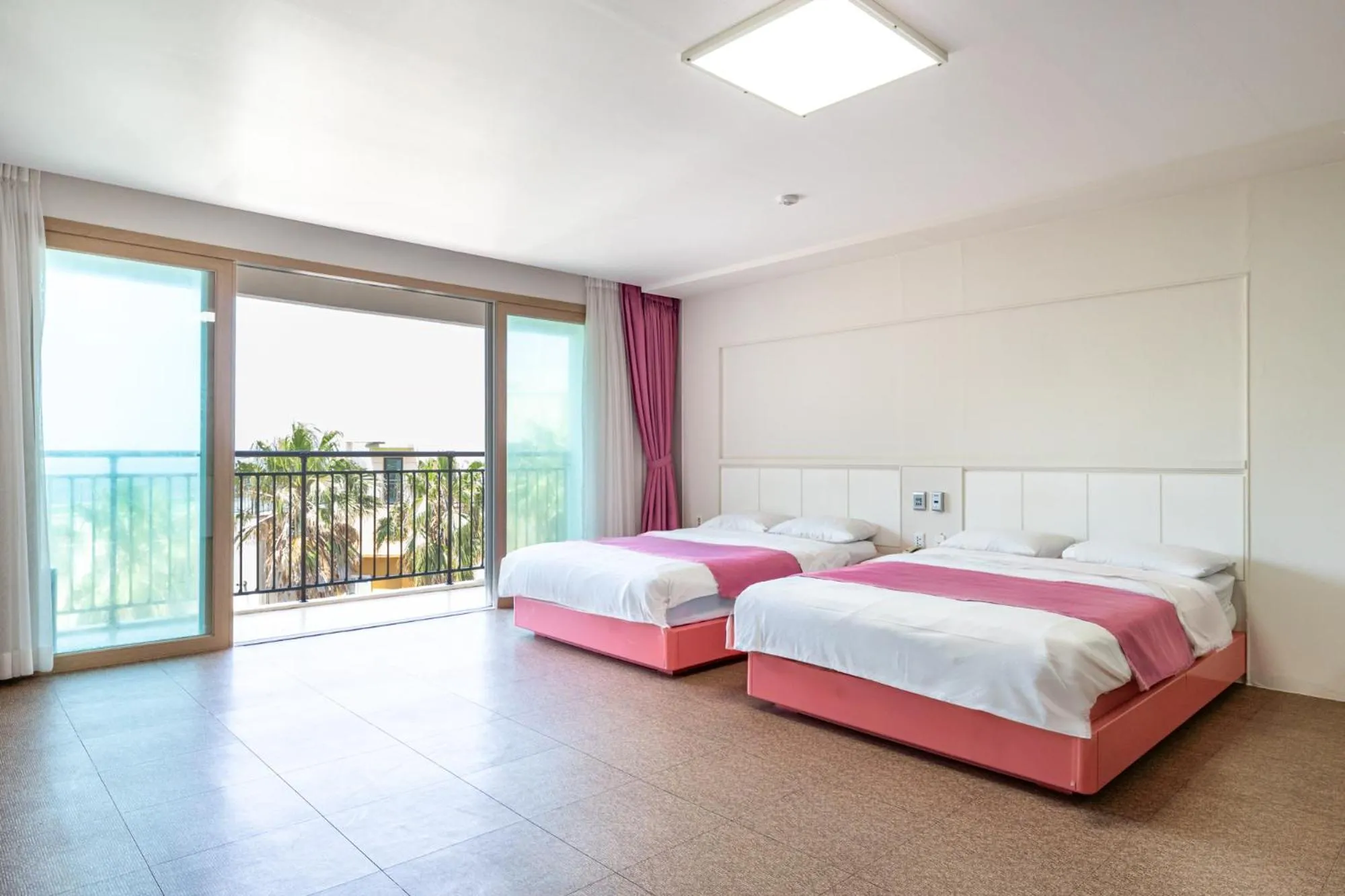 Bed in Amoureux Resort