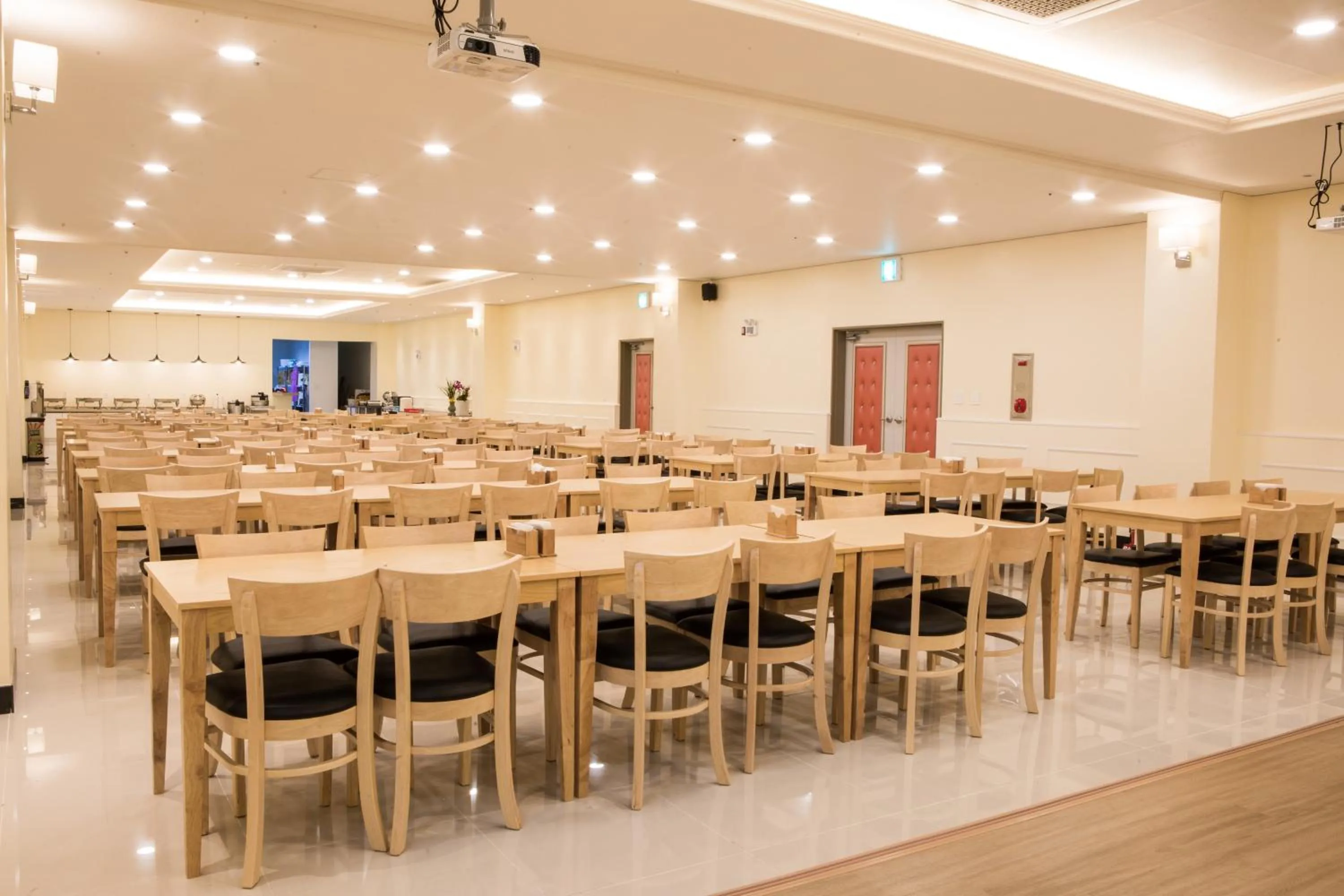 Dining area in Amoureux Resort