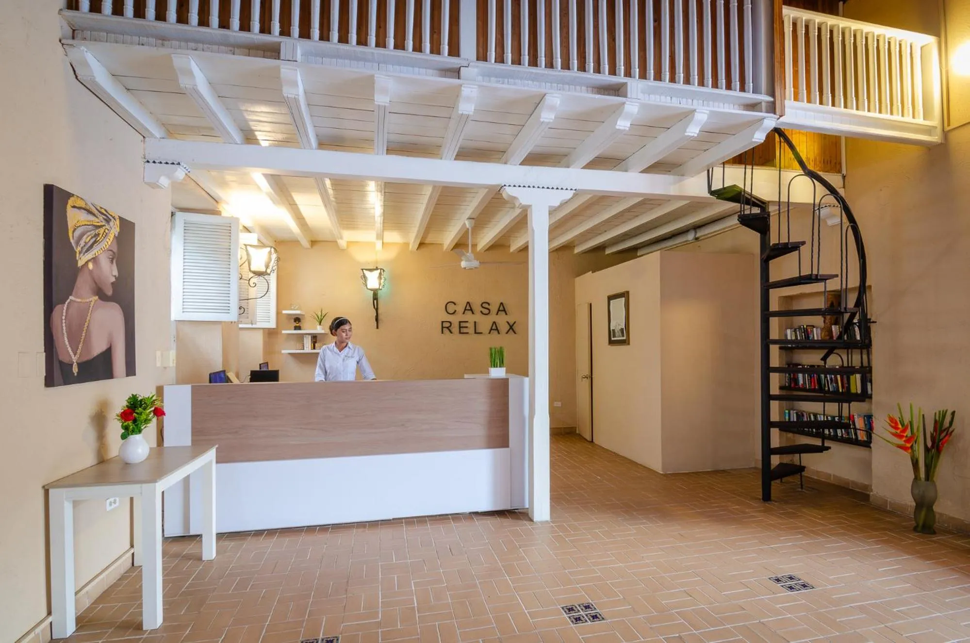 Lobby or reception in Casa Relax Hotel